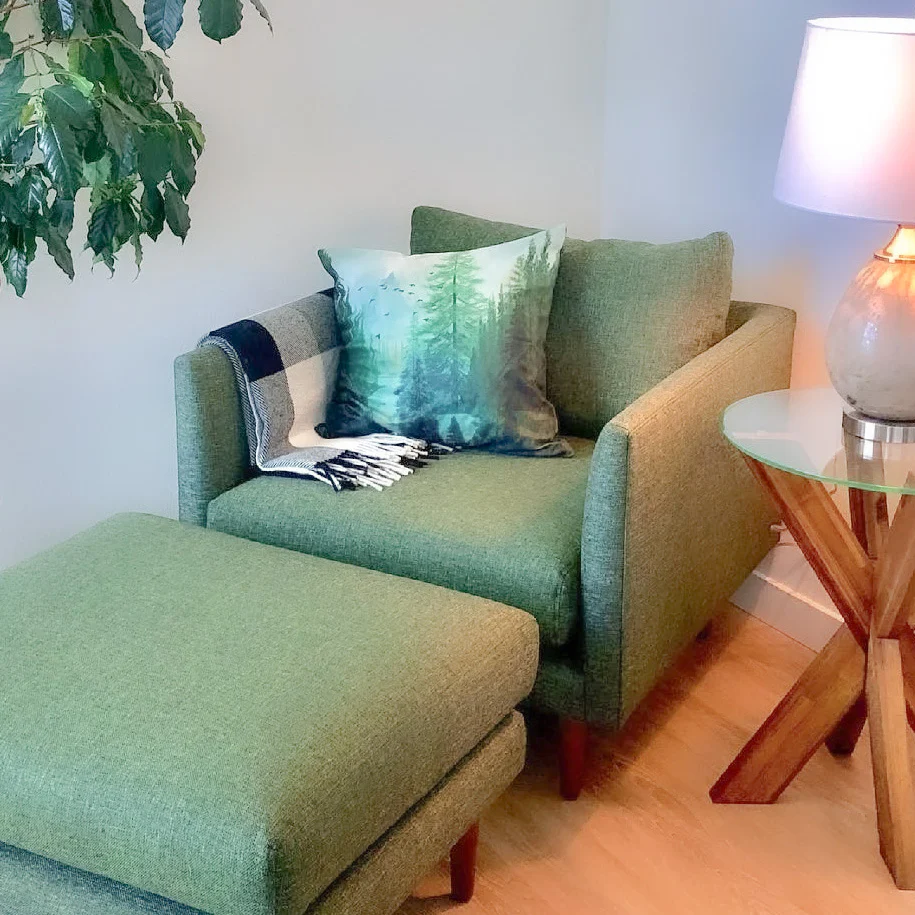 Anne Sofa | 1 Seater | Down-feather Back Cushion | Removable Fabric - Image 12