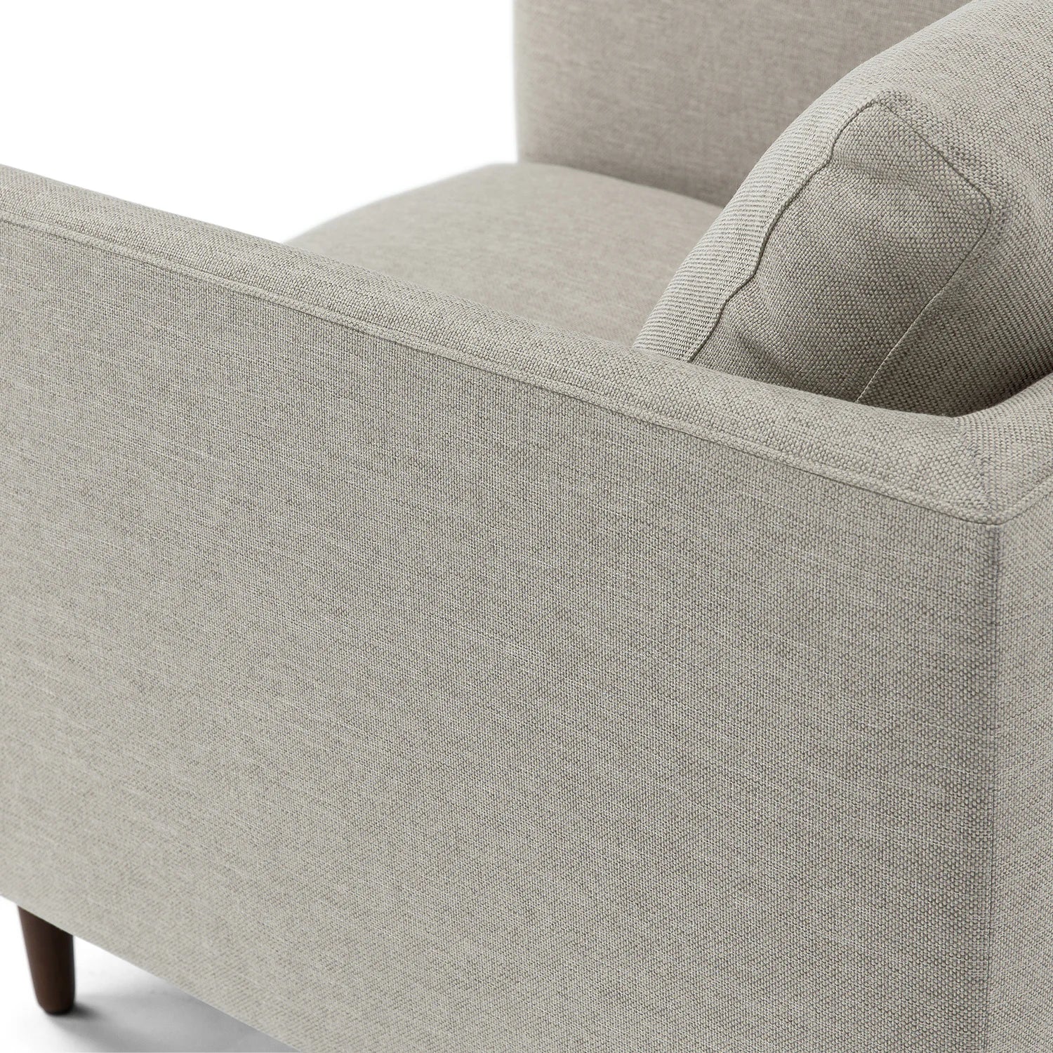 Anne Sofa | 1 Seater | Down-feather Back Cushion | Removable Fabric - Image 7