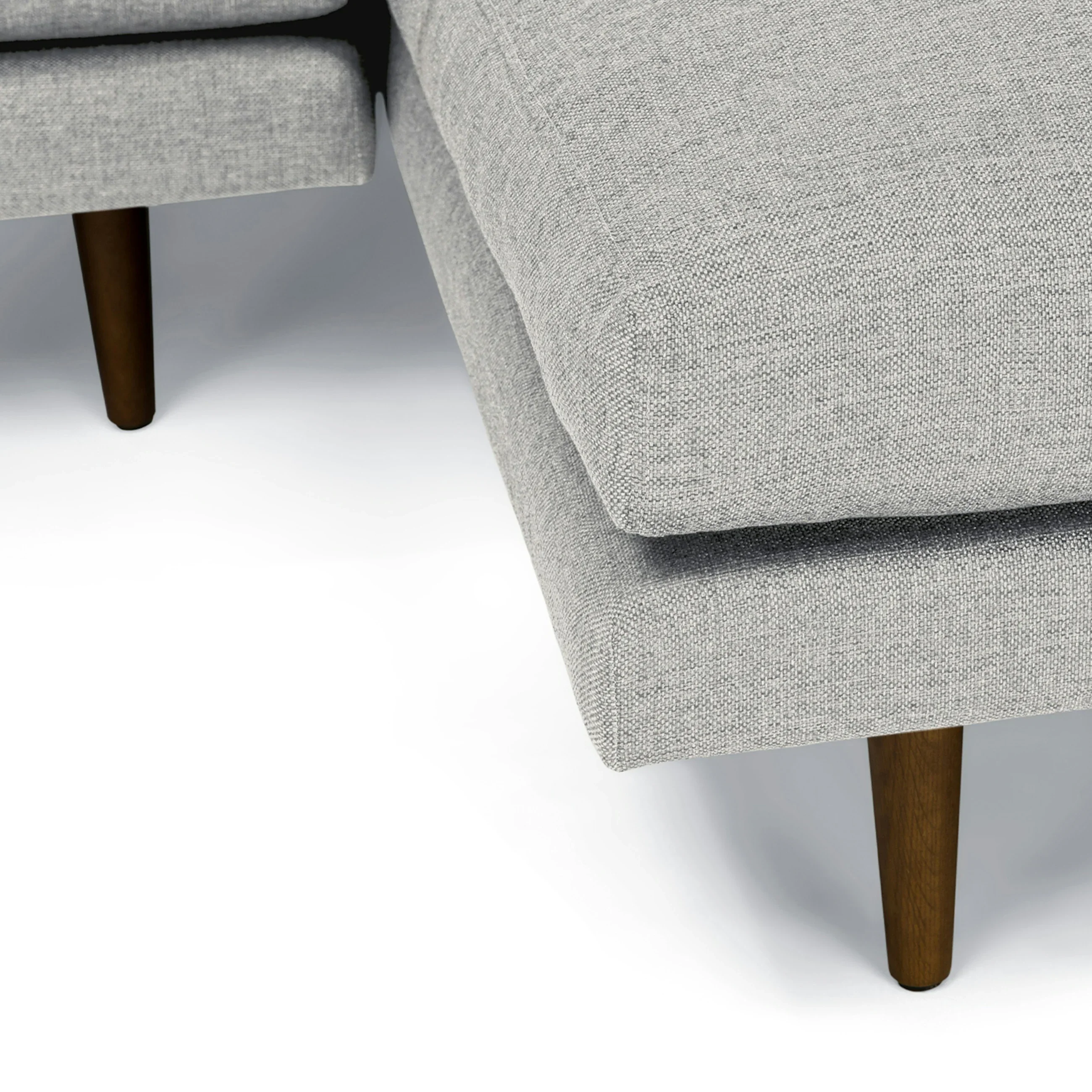 Anne Sofa | L Shaped Sectional | Polyfill Cushion (9.3 feet) XL | Removable Fabric - Image 32