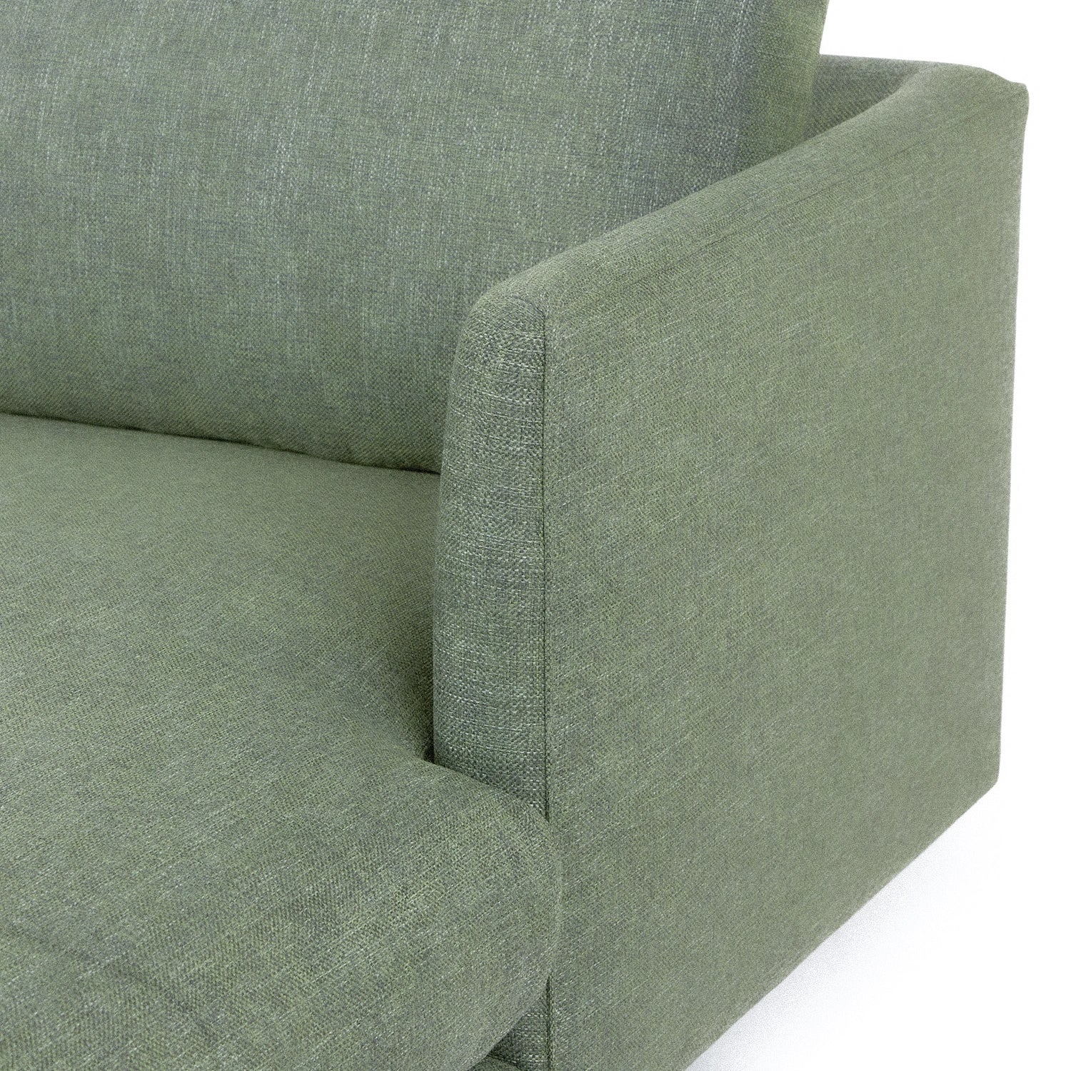Anne Sofa | L Shaped Sectional | Polyfill Cushion (9.3 feet) XL | Removable Fabric - Image 7