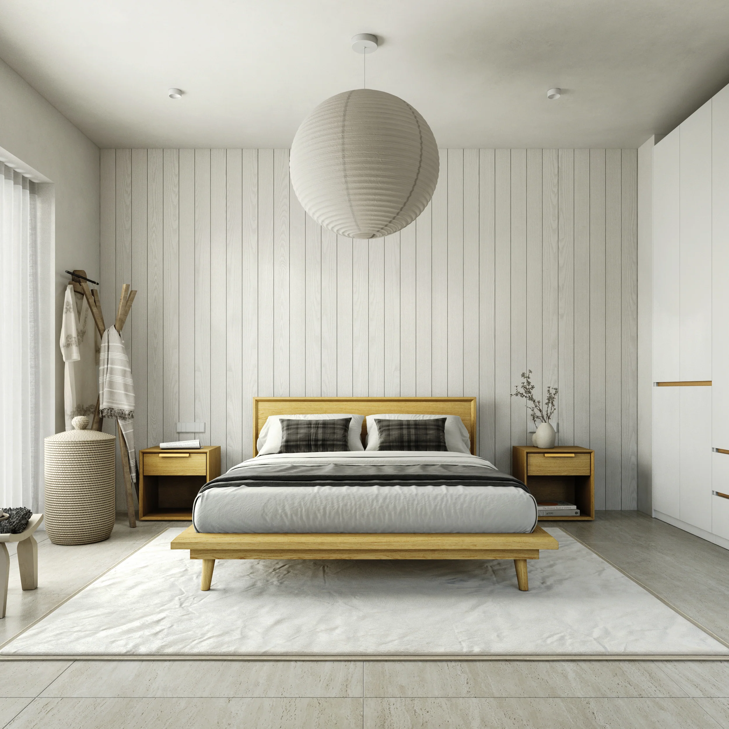 Bon Bed - Solid Teak/Walnut/Oak Wood (Queen) - Image 31