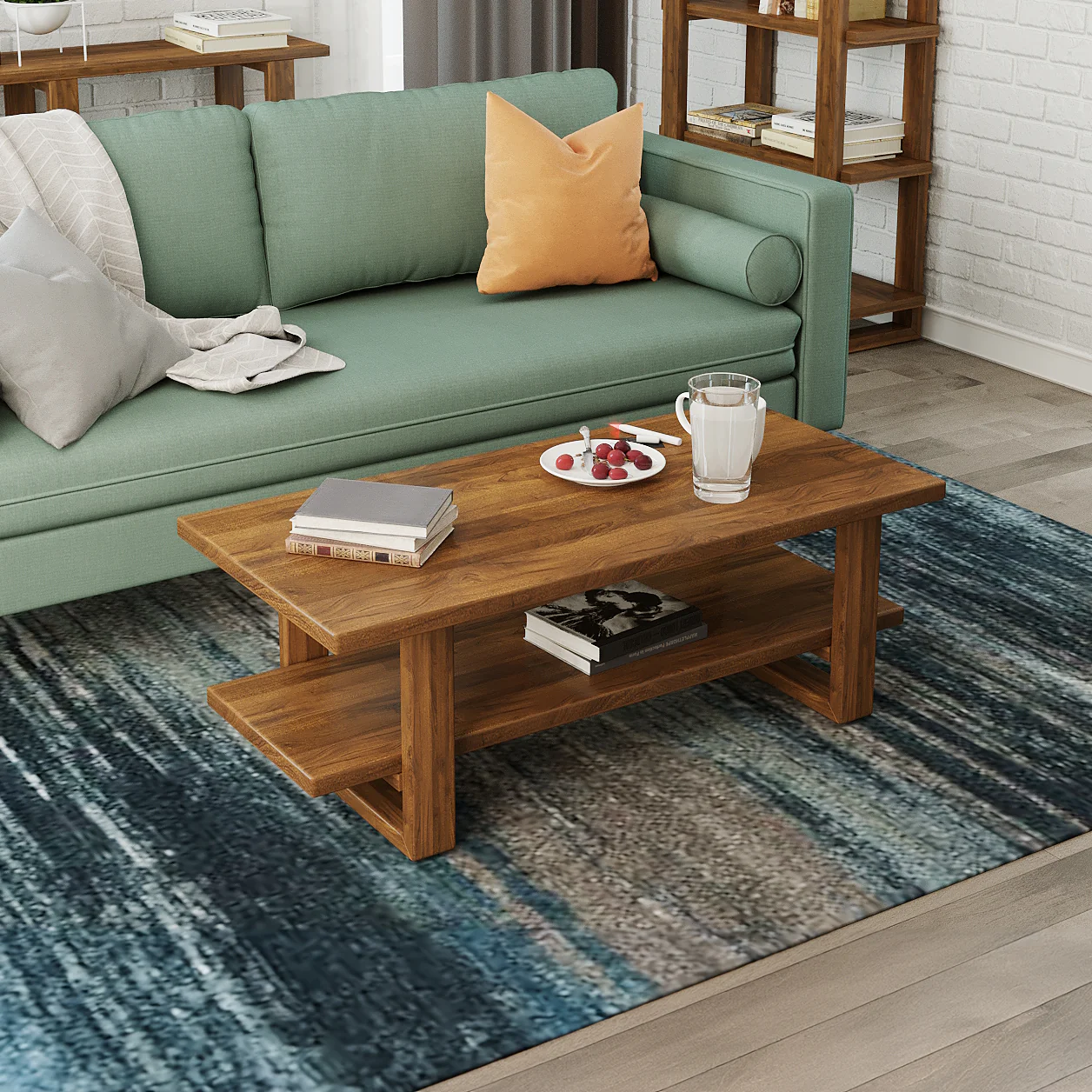 Harmony Coffee Table - Solid Teak Wood - Image 6