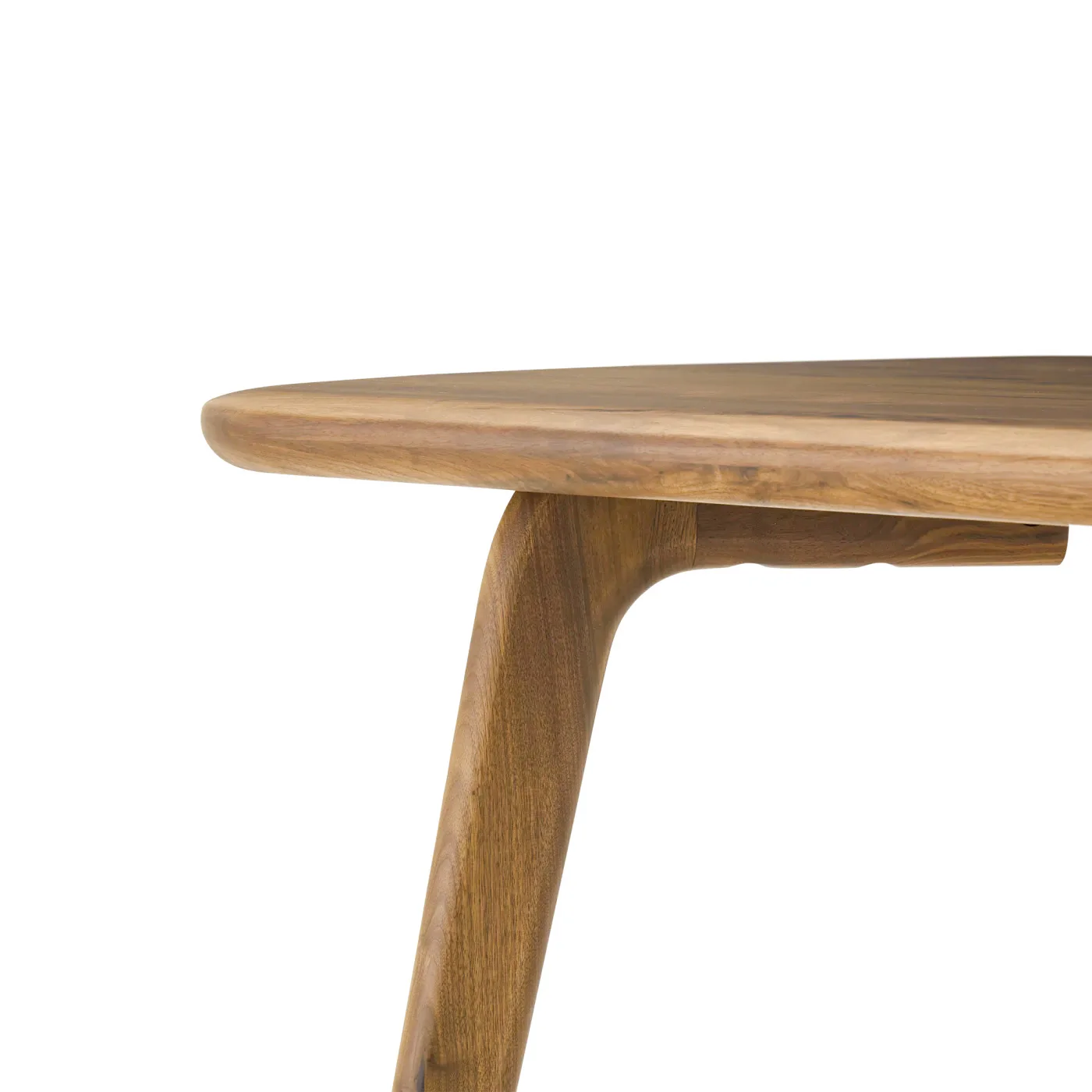 Kosha Dining Table (6 feet) - Solid Teak/Walnut/Oak Wood - Image 12