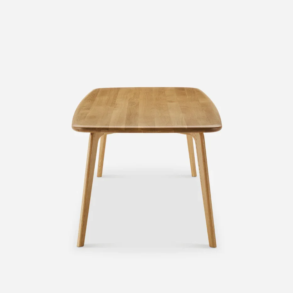 Kosha Dining Table (6 feet) - Solid Teak/Walnut/Oak Wood - Image 18