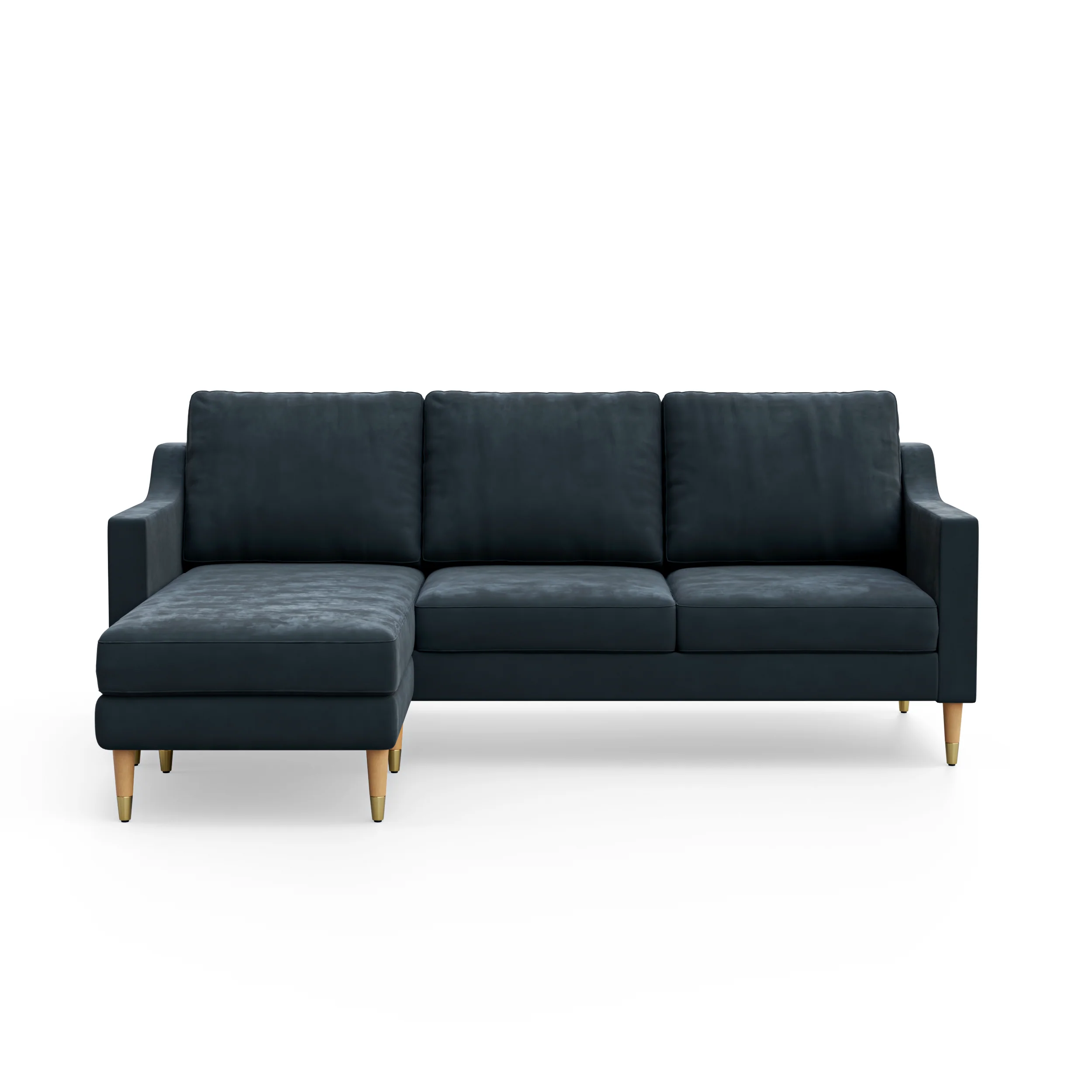 Lore Sofa | L-Shaped Sectional with Chaise (7 feet) - High Back Sofa - Image 4