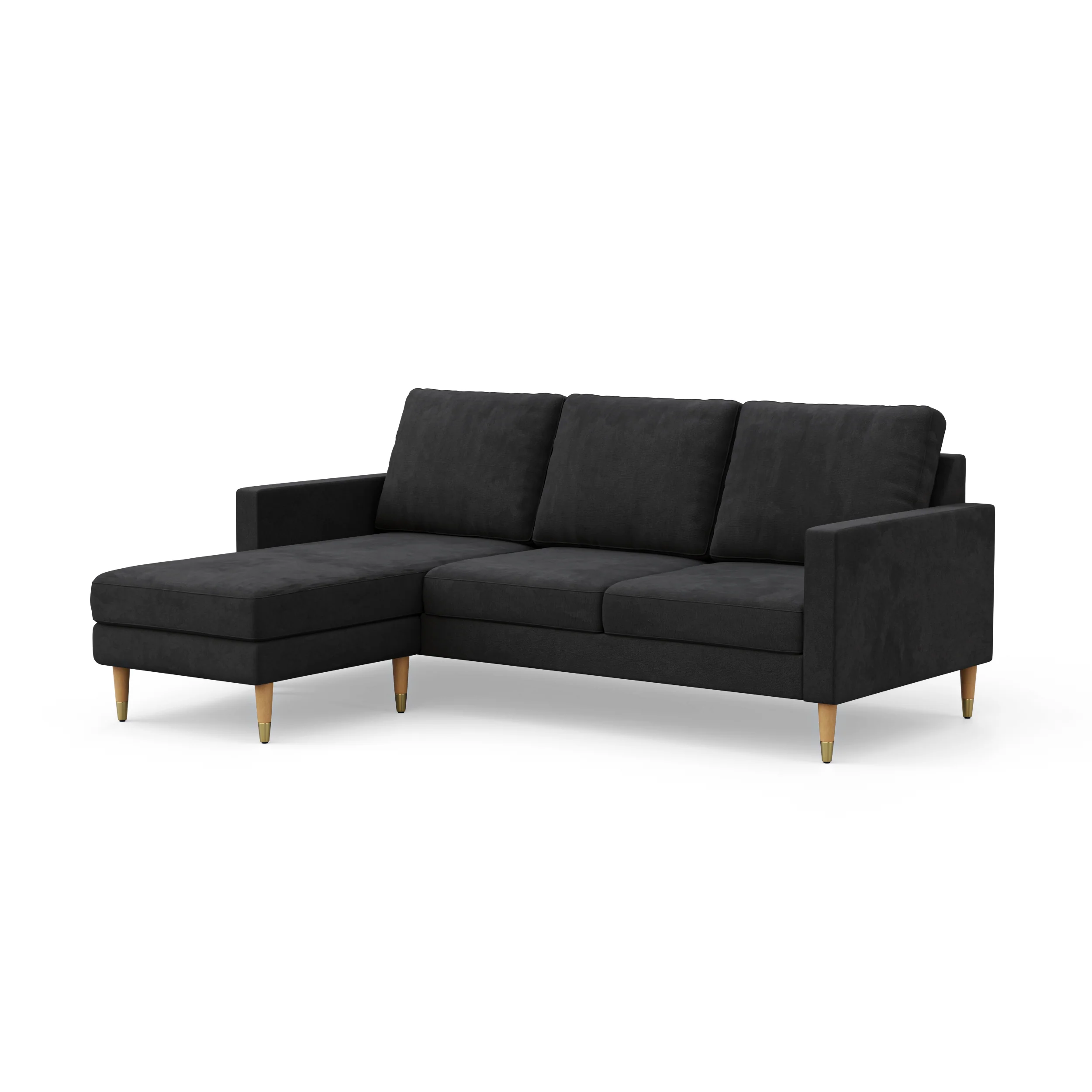 Lore Sofa | L-Shaped Sectional with Chaise (7 feet) - High Back Sofa - Image 15