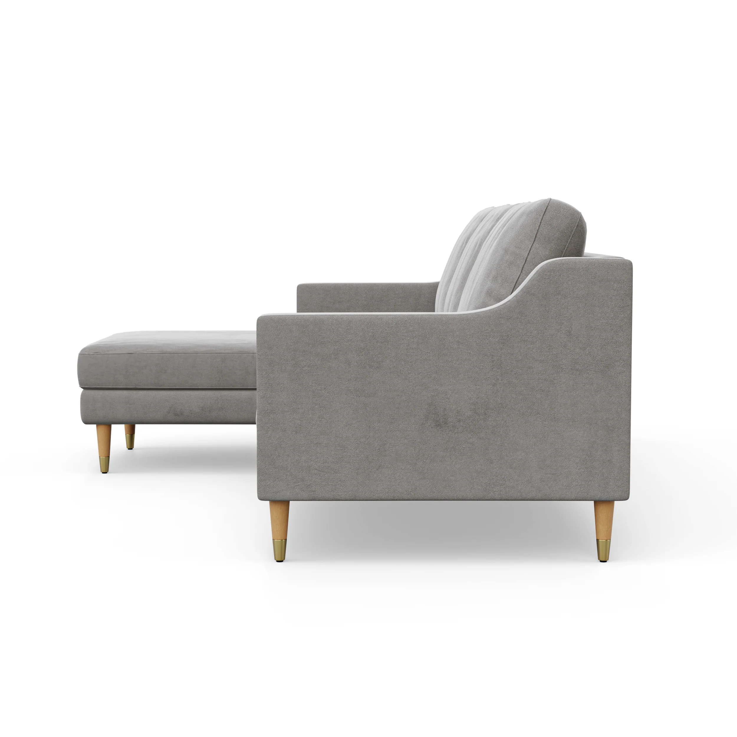 Lore Sofa | L-Shaped Sectional with Chaise (7 feet) - High Back Sofa - Image 17