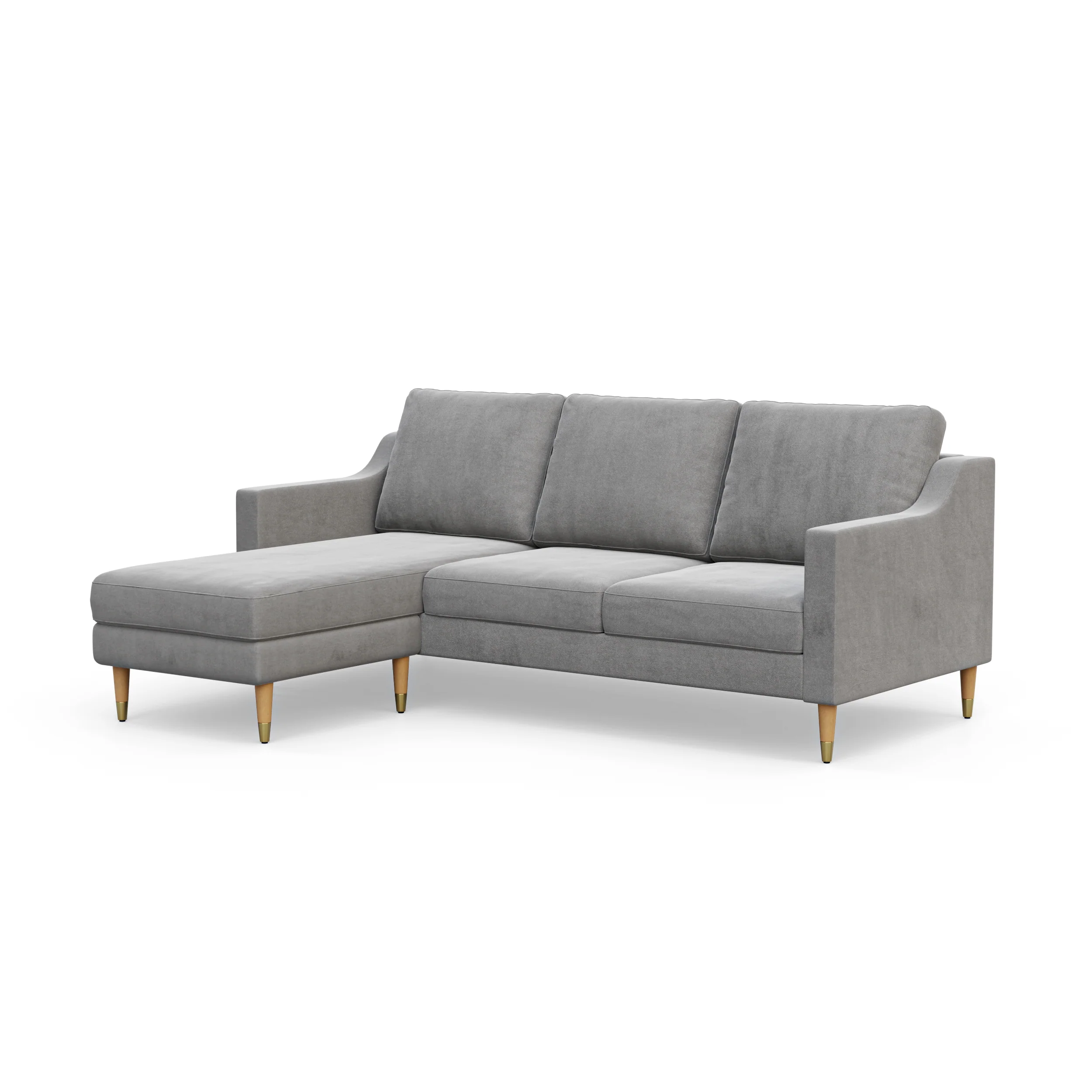 Lore Sofa | L-Shaped Sectional with Chaise (7 feet) - High Back Sofa - Image 18