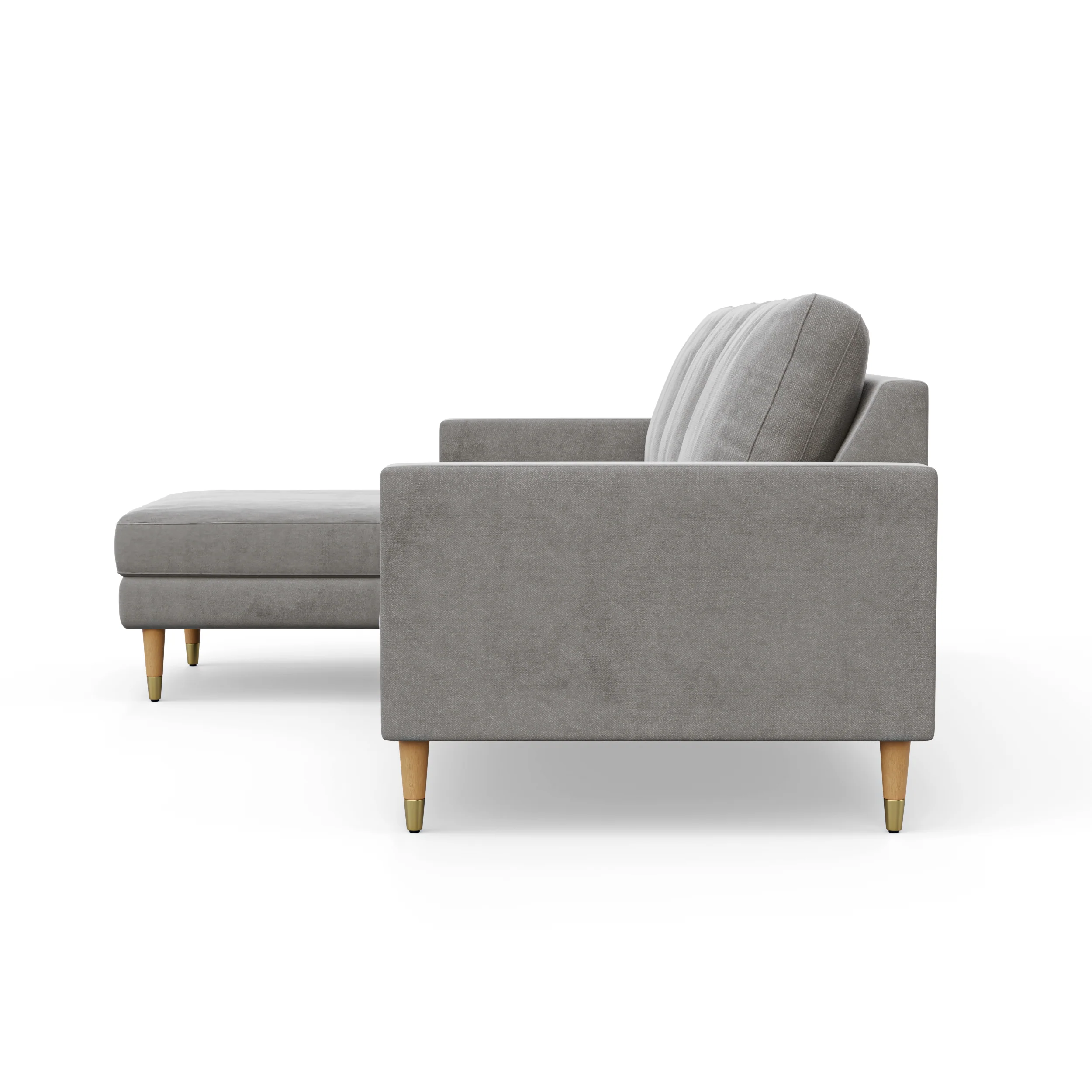 Lore Sofa | L-Shaped Sectional with Chaise (7 feet) - High Back Sofa - Image 20