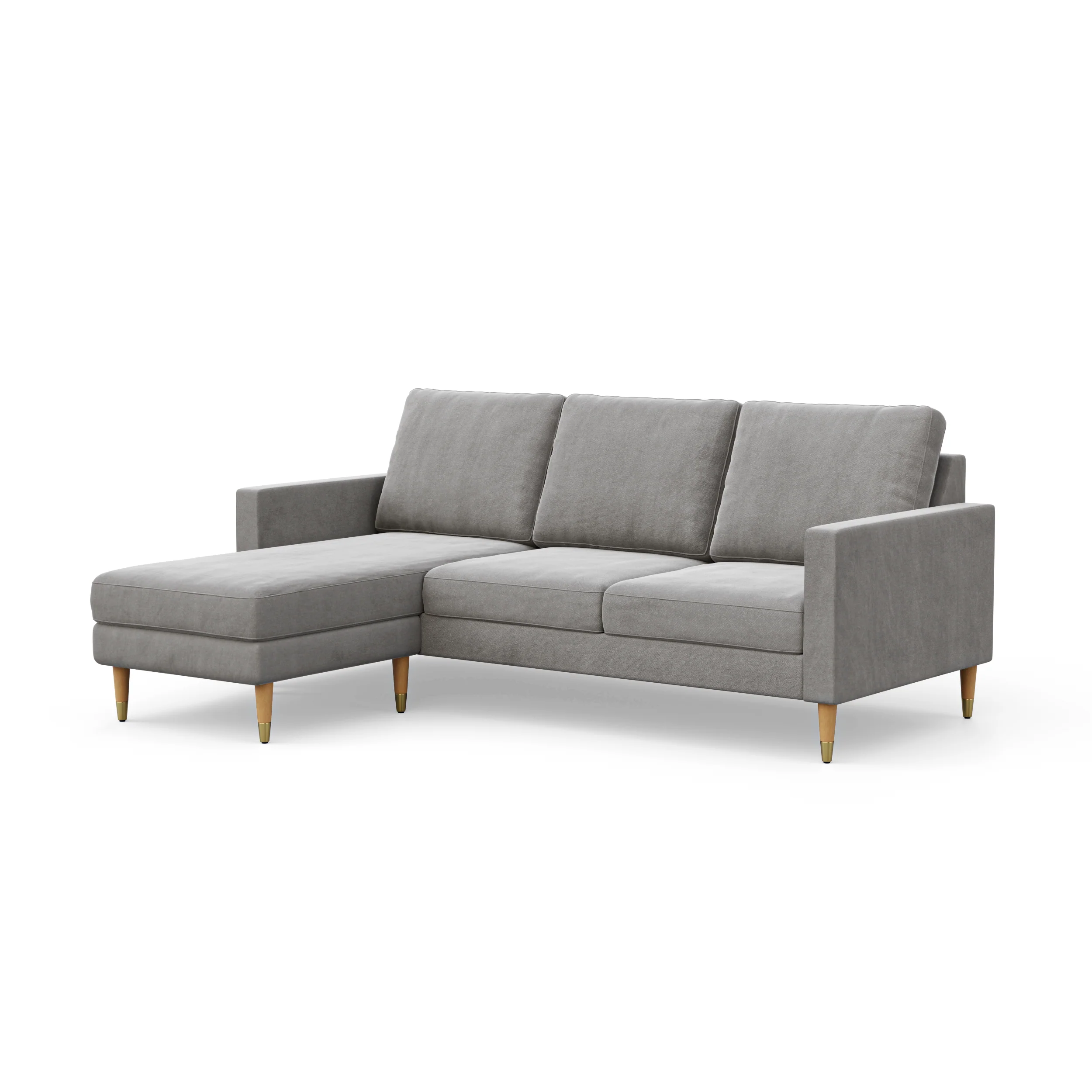 Lore Sofa | L-Shaped Sectional with Chaise (7 feet) - High Back Sofa - Image 21