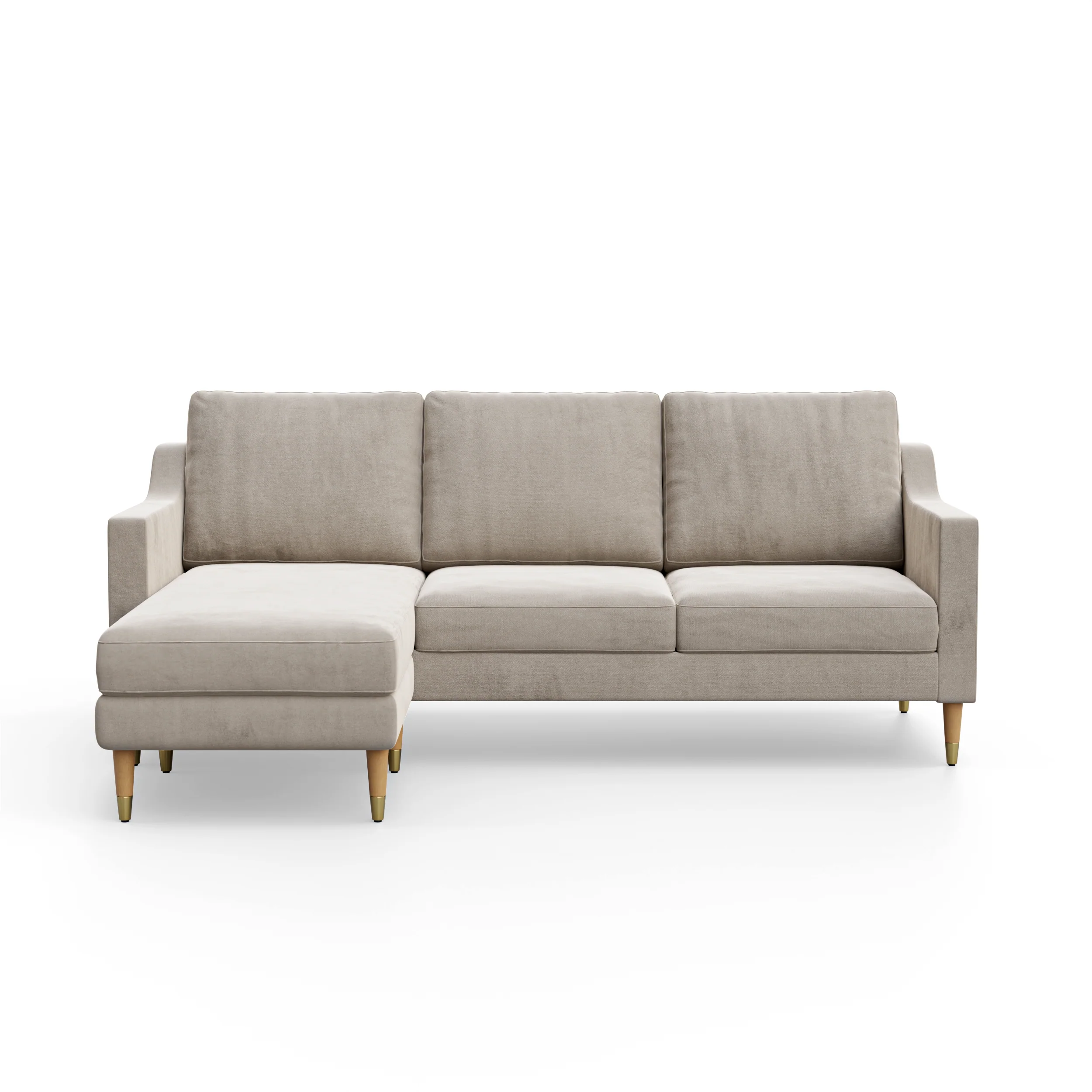 Lore Sofa | L-Shaped Sectional with Chaise (7 feet) - High Back Sofa - Image 22