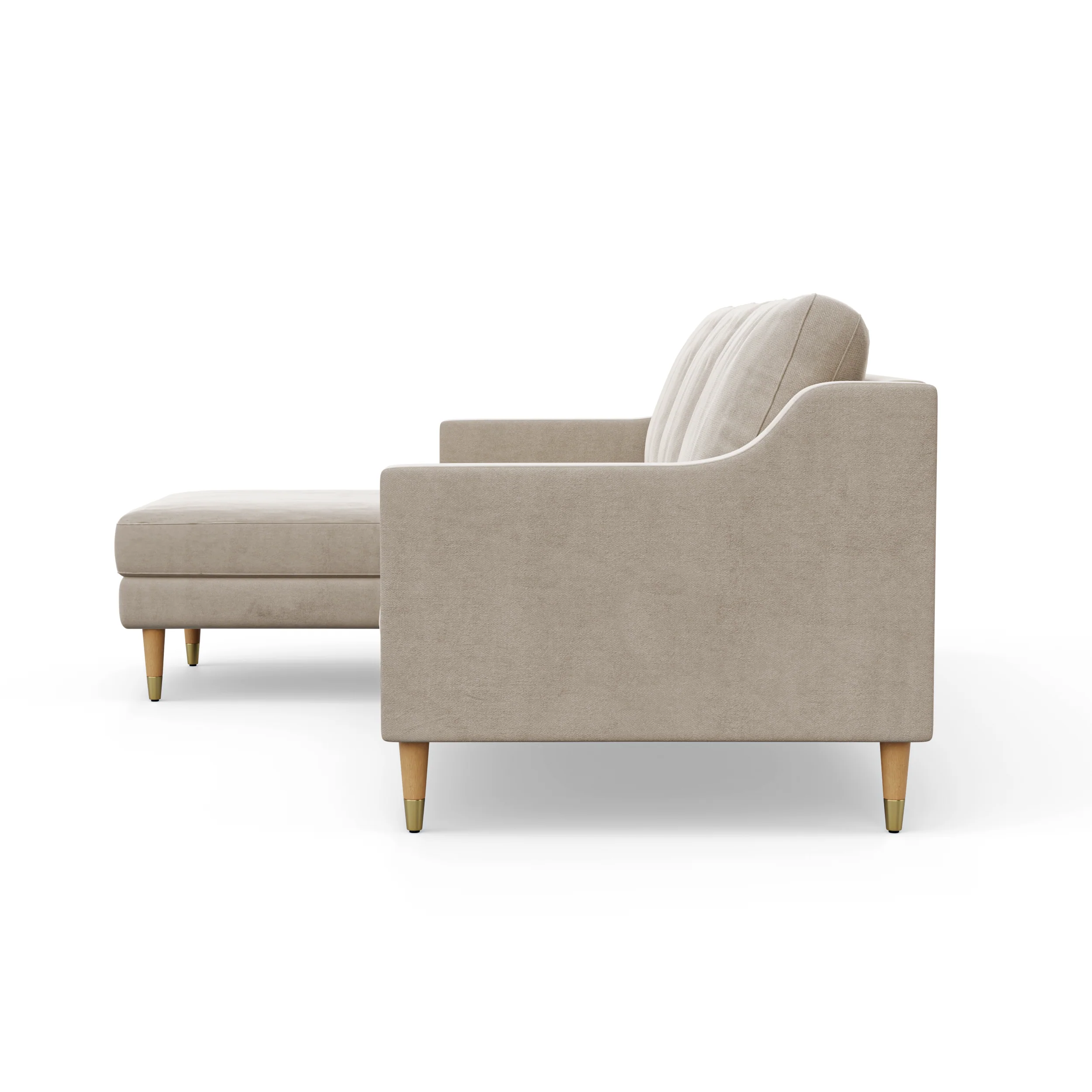 Lore Sofa | L-Shaped Sectional with Chaise (7 feet) - High Back Sofa - Image 23
