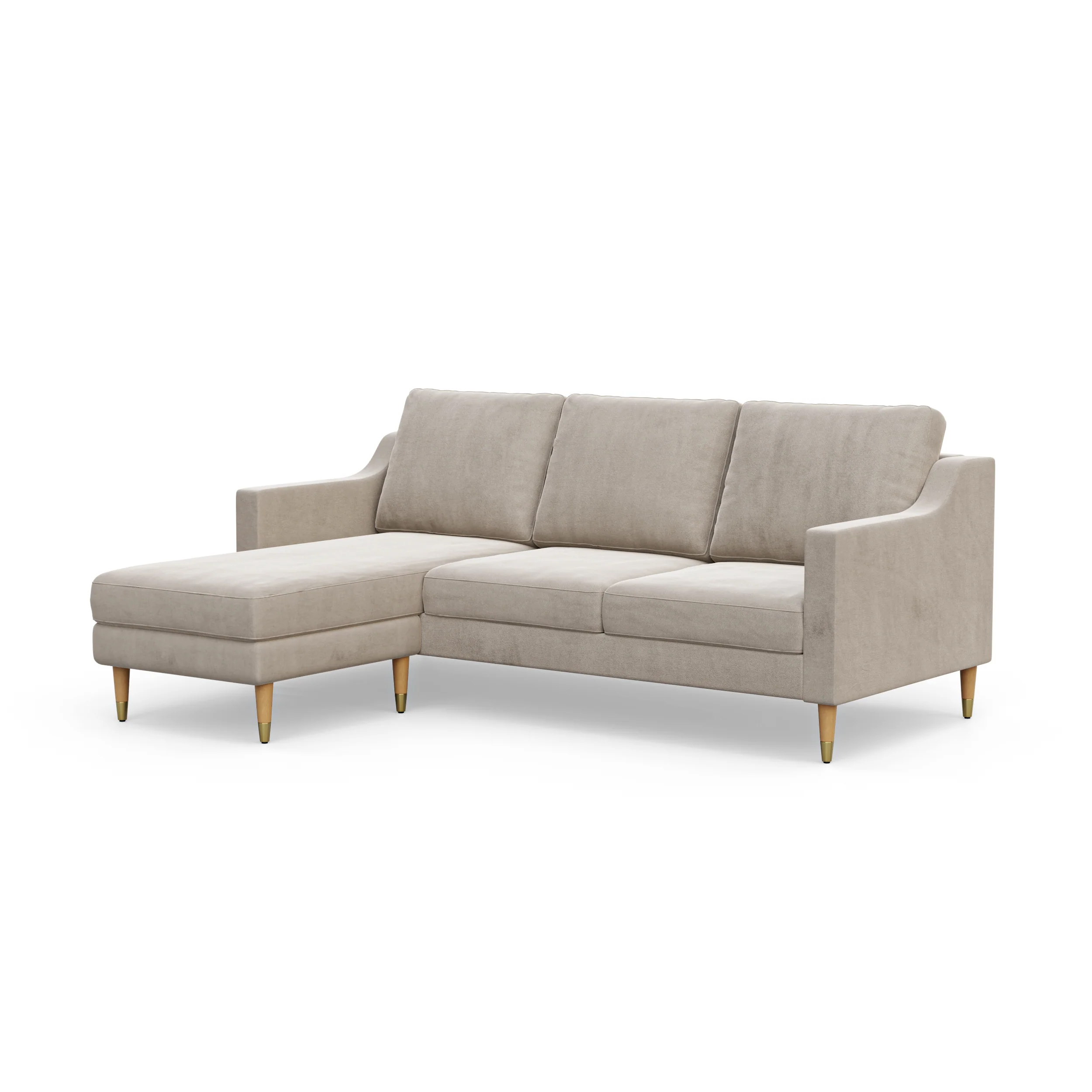 Lore Sofa | L-Shaped Sectional with Chaise (7 feet) - High Back Sofa - Image 24