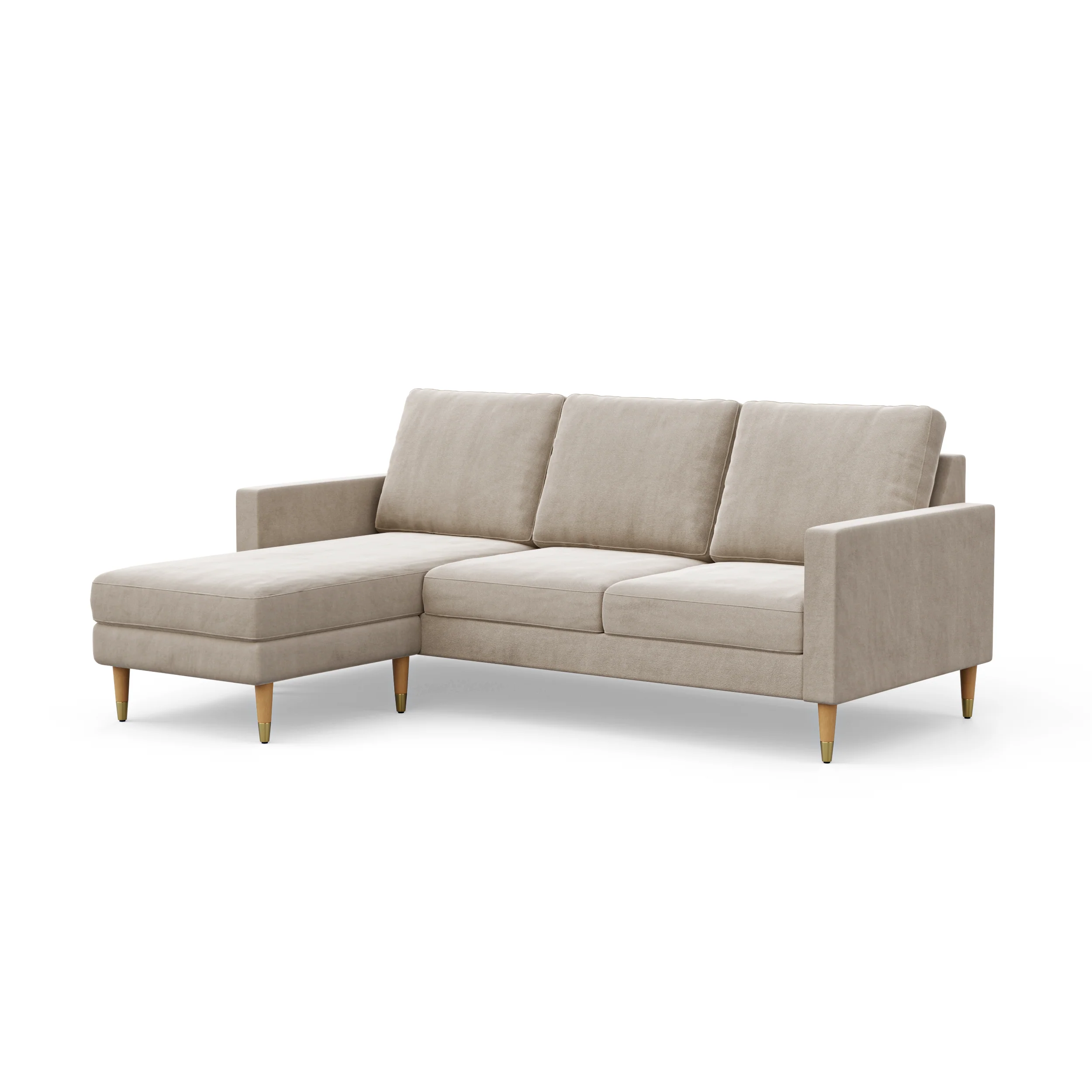 Lore Sofa | L-Shaped Sectional with Chaise (7 feet) - High Back Sofa - Image 27