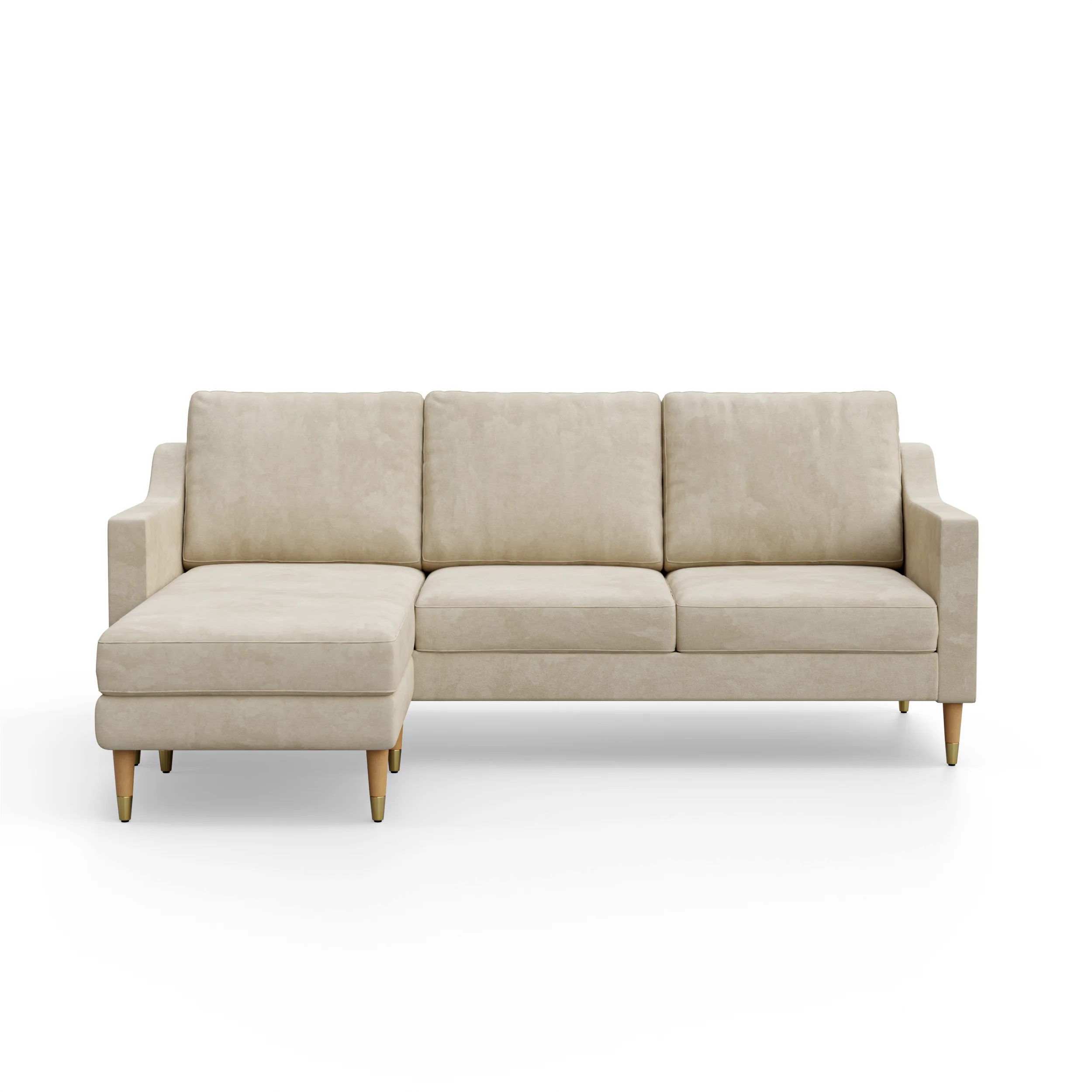 Lore Sofa | L-Shaped Sectional with Chaise (7 feet) - High Back Sofa - Image 28