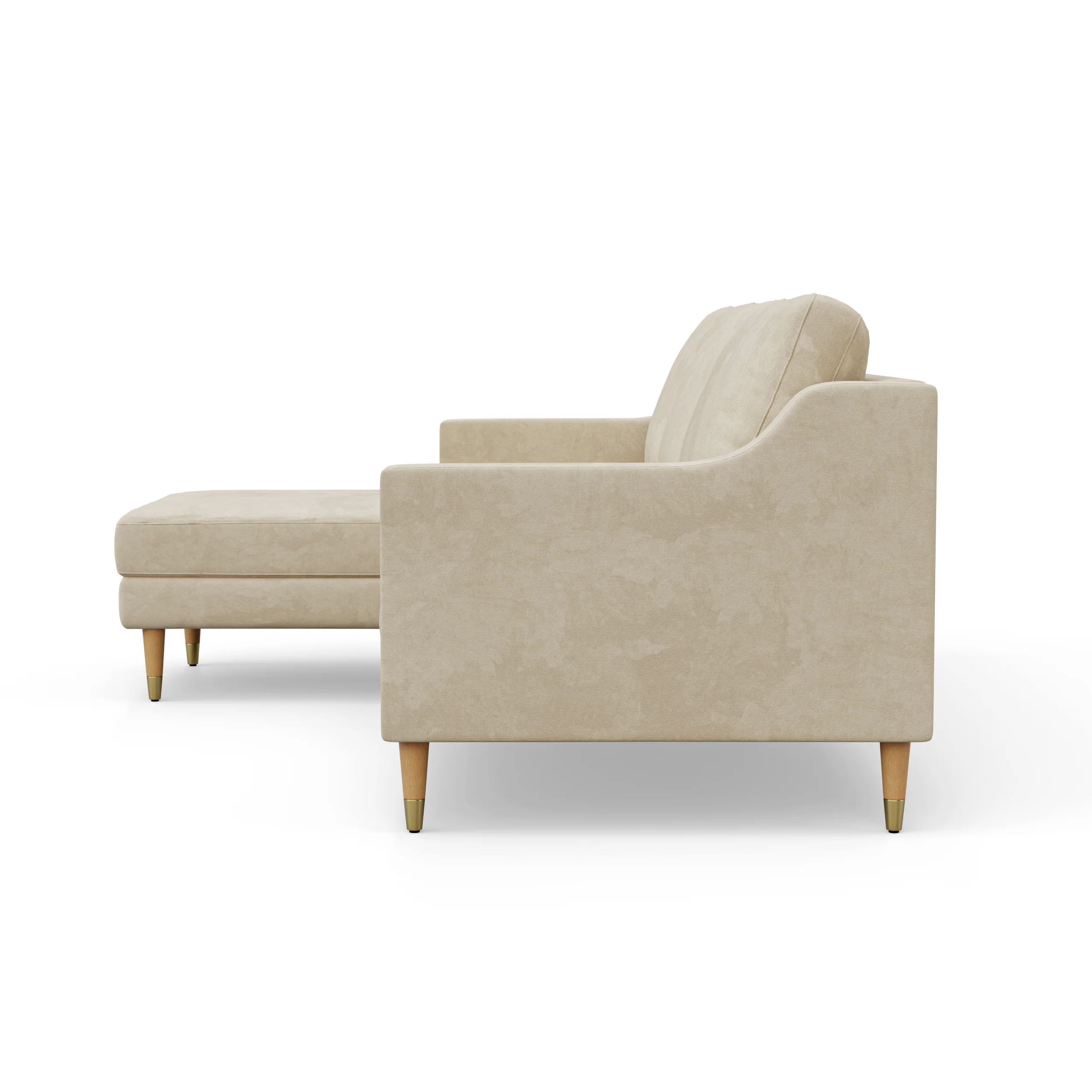 Lore Sofa | L-Shaped Sectional with Chaise (7 feet) - High Back Sofa - Image 29