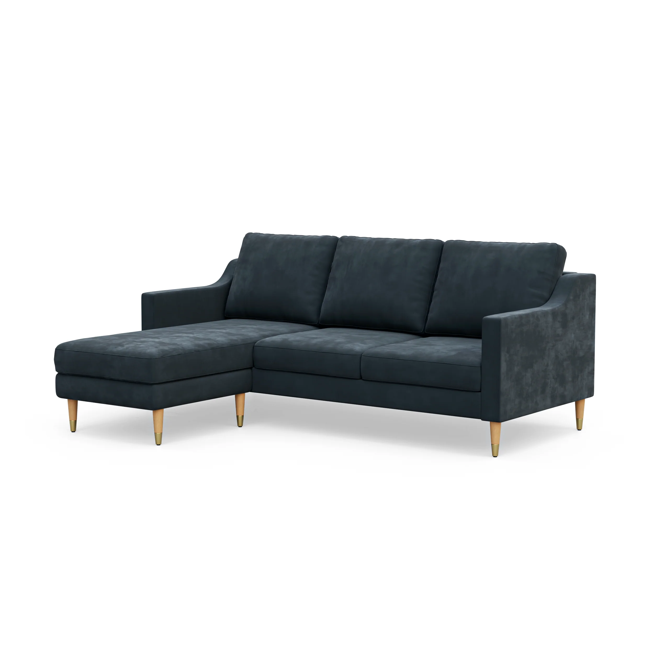 Lore Sofa | L-Shaped Sectional with Chaise (7 feet) - High Back Sofa - Image 6
