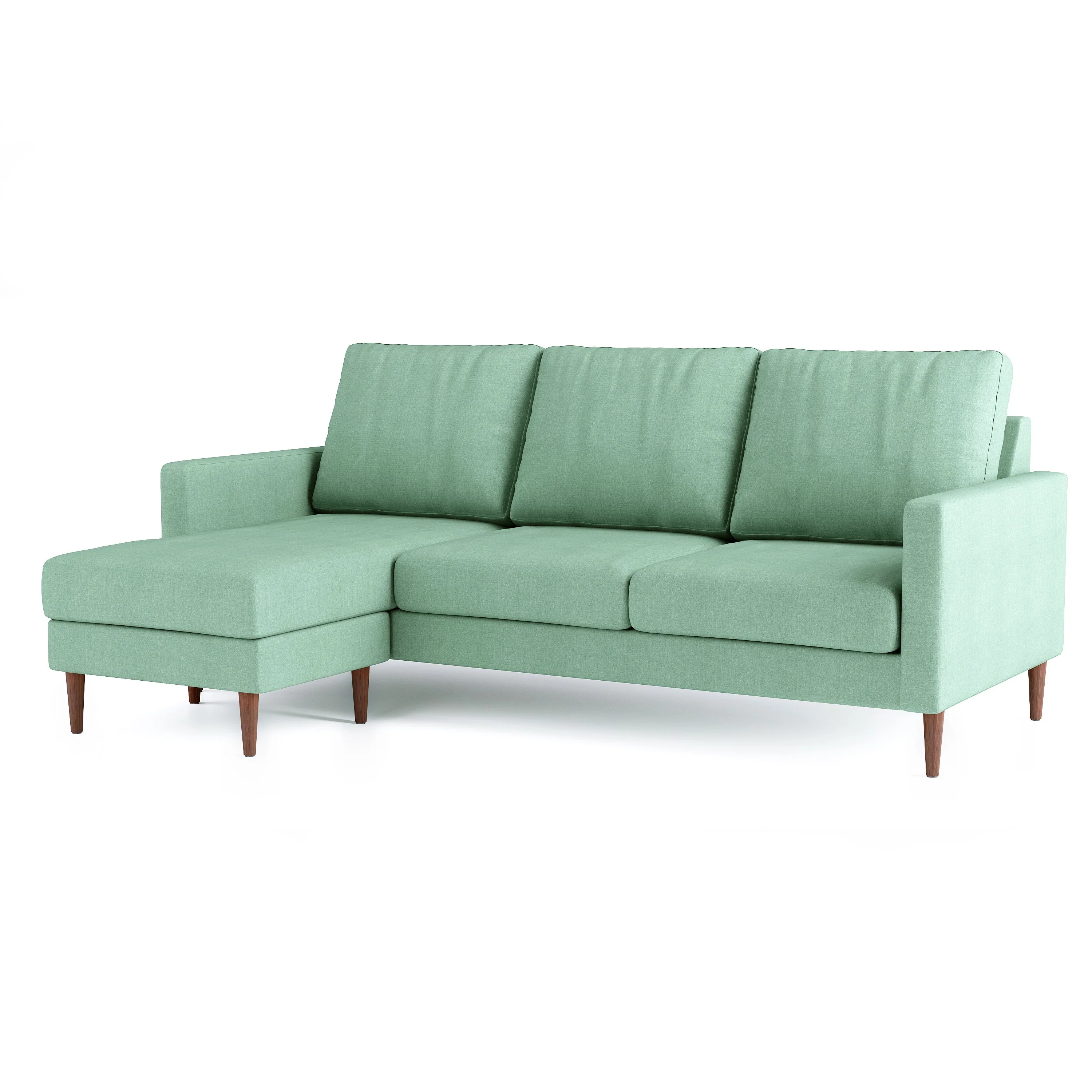 Lore Sofa | L-Shaped Sectional with Chaise (7 feet) - High Back Sofa - Image 72