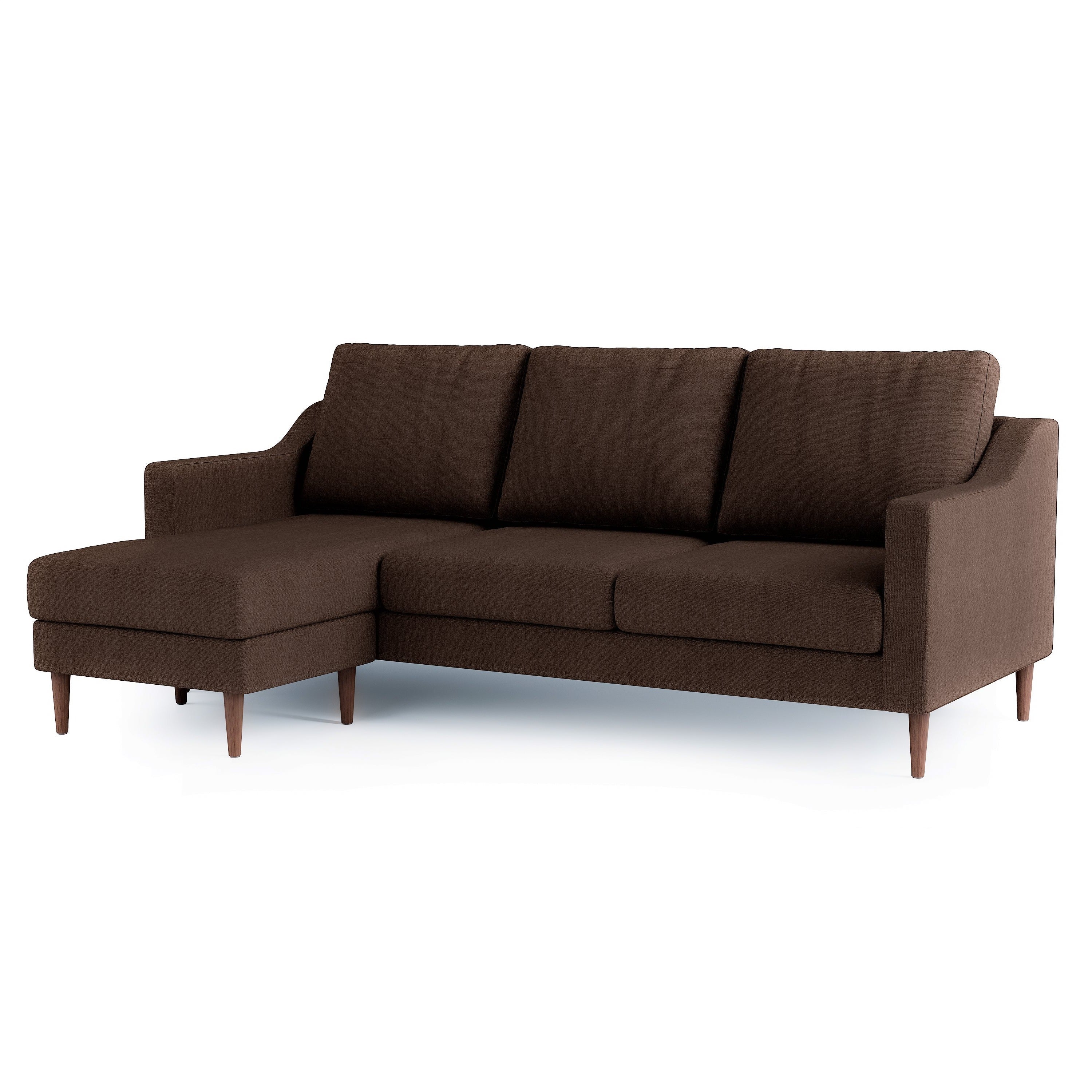 Lore Sofa | L-Shaped Sectional with Chaise (7 feet) - High Back Sofa - Image 74