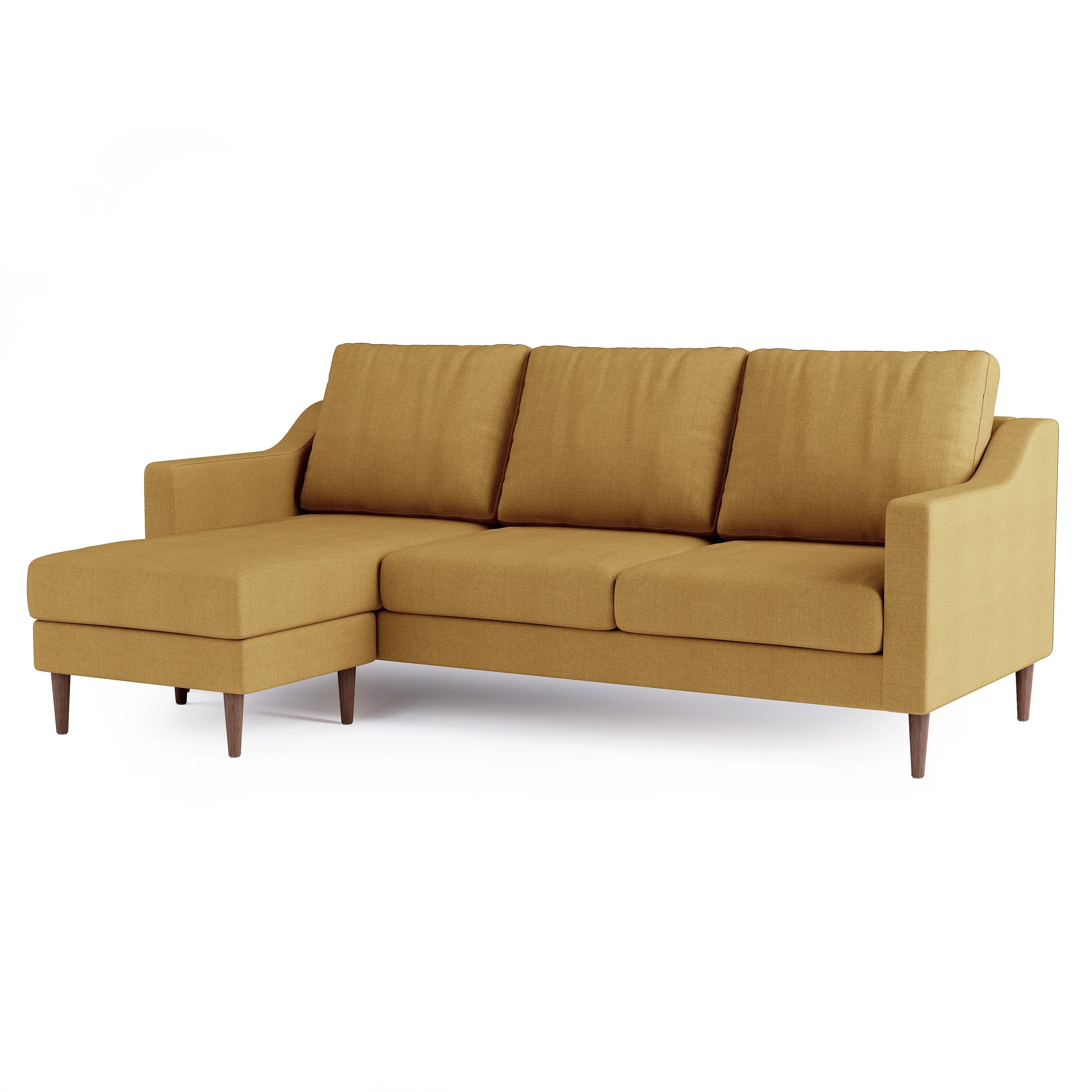Lore Sofa | L-Shaped Sectional with Chaise (7 feet) - High Back Sofa - Image 77