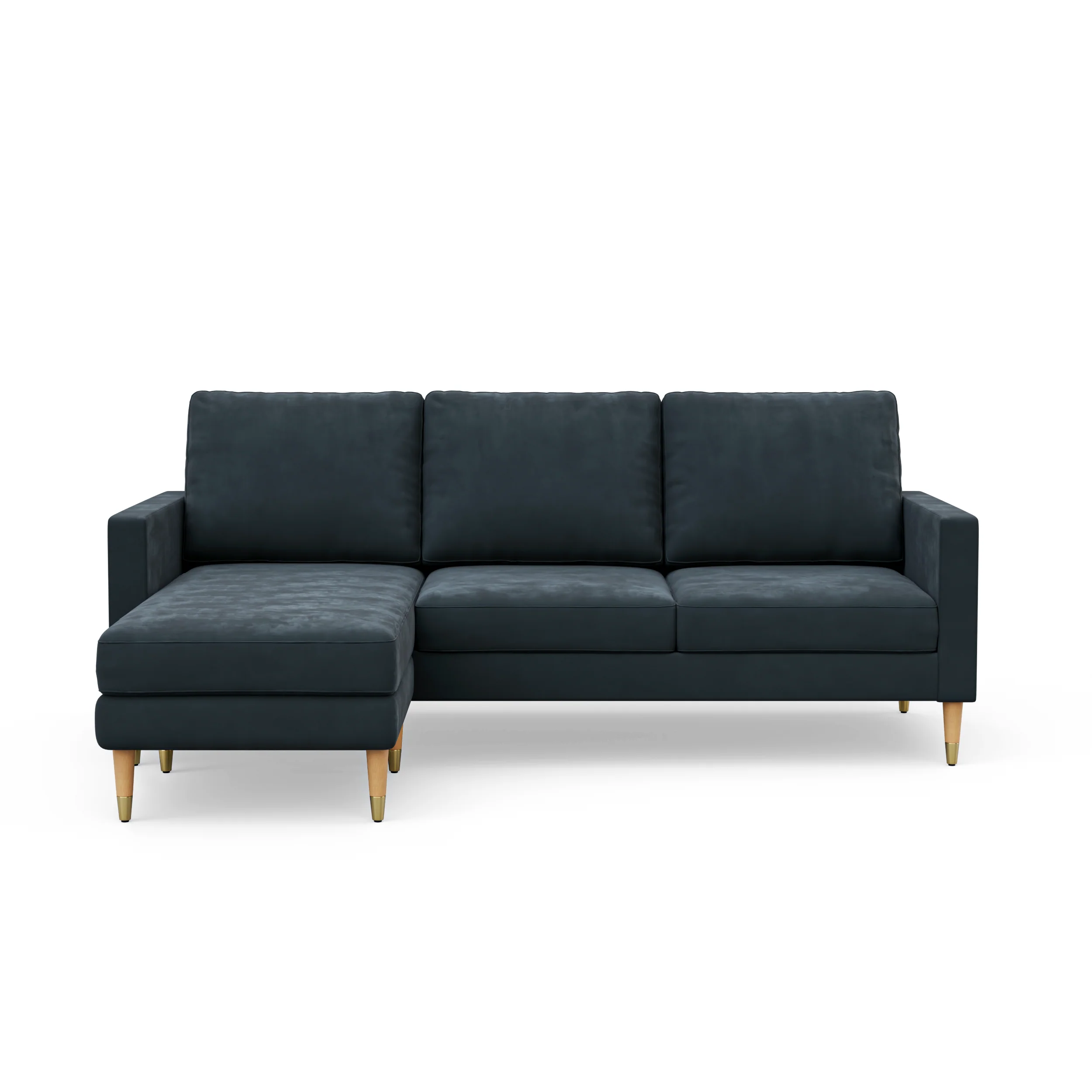 Lore Sofa | L-Shaped Sectional with Chaise (7 feet) - High Back Sofa - Image 7