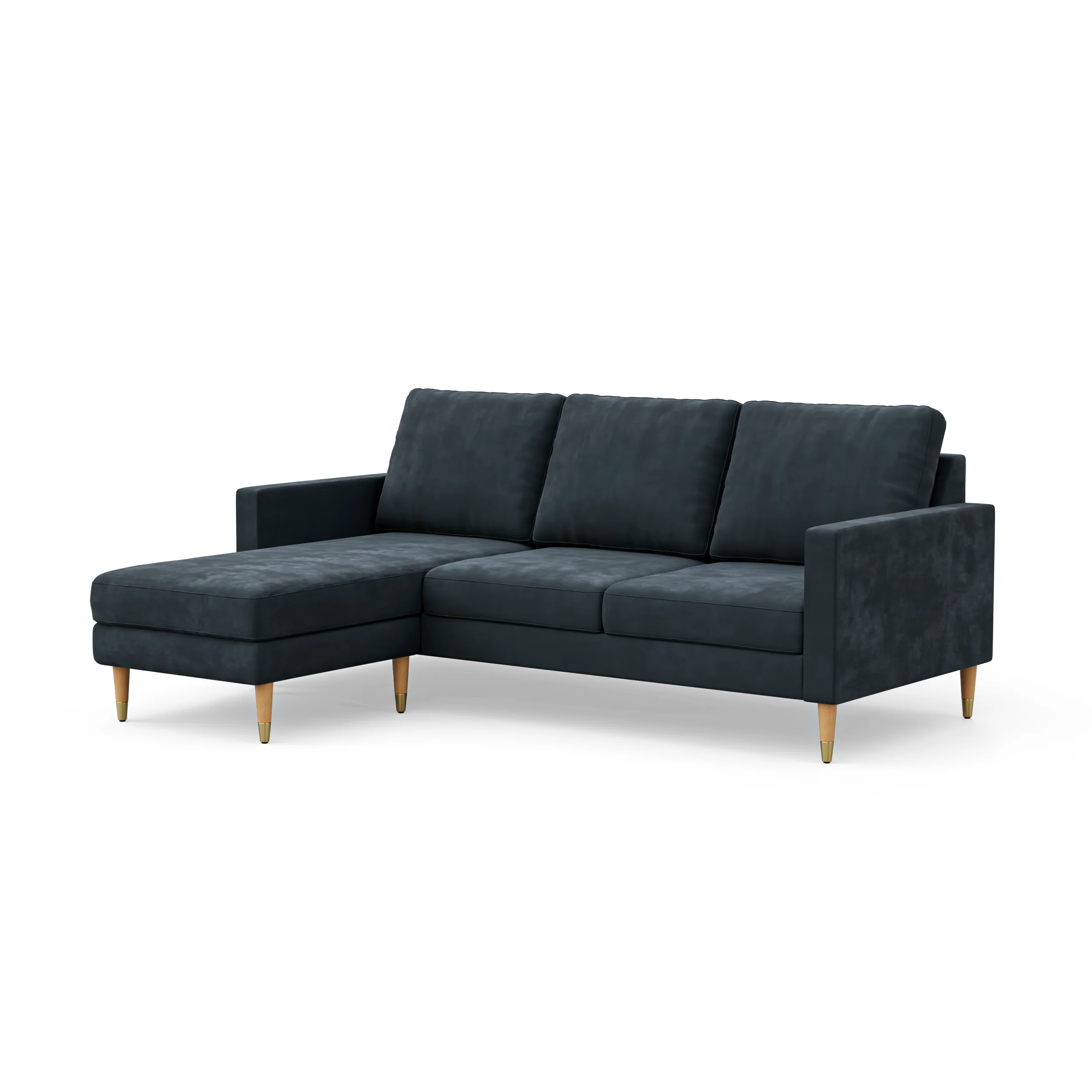 Lore Sofa | L-Shaped Sectional with Chaise (7 feet) - High Back Sofa - Image 9