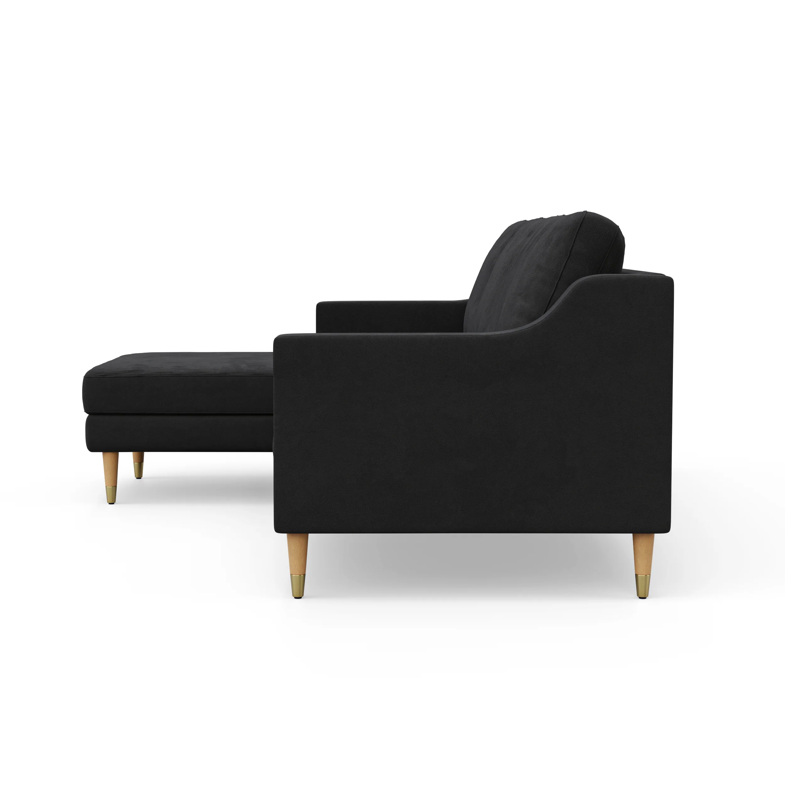 Lore Sofa | L-Shaped Sectional with Chaise (7 feet) - High Back Sofa - Image 11