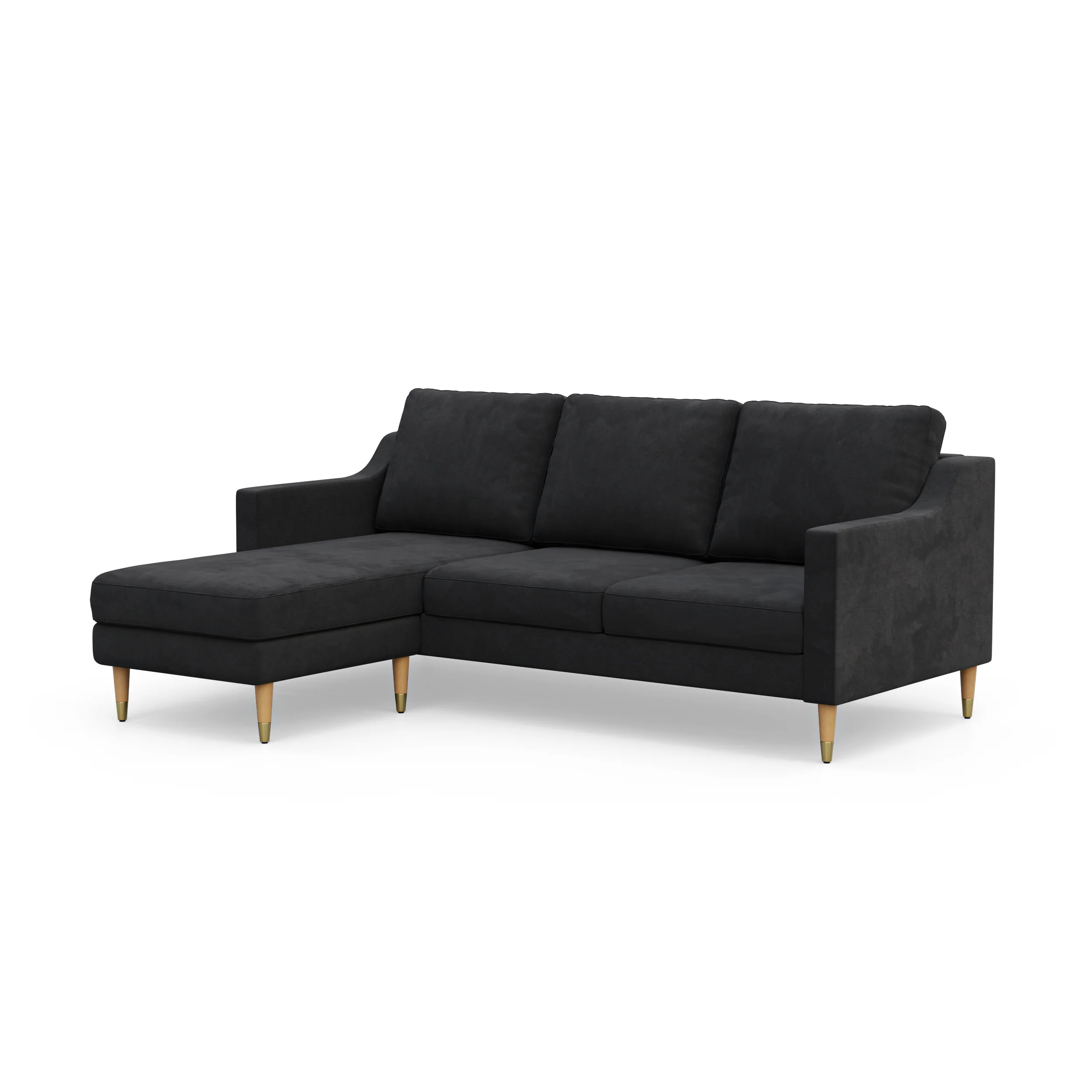 Lore Sofa | L-Shaped Sectional with Chaise (7 feet) - High Back Sofa - Image 12
