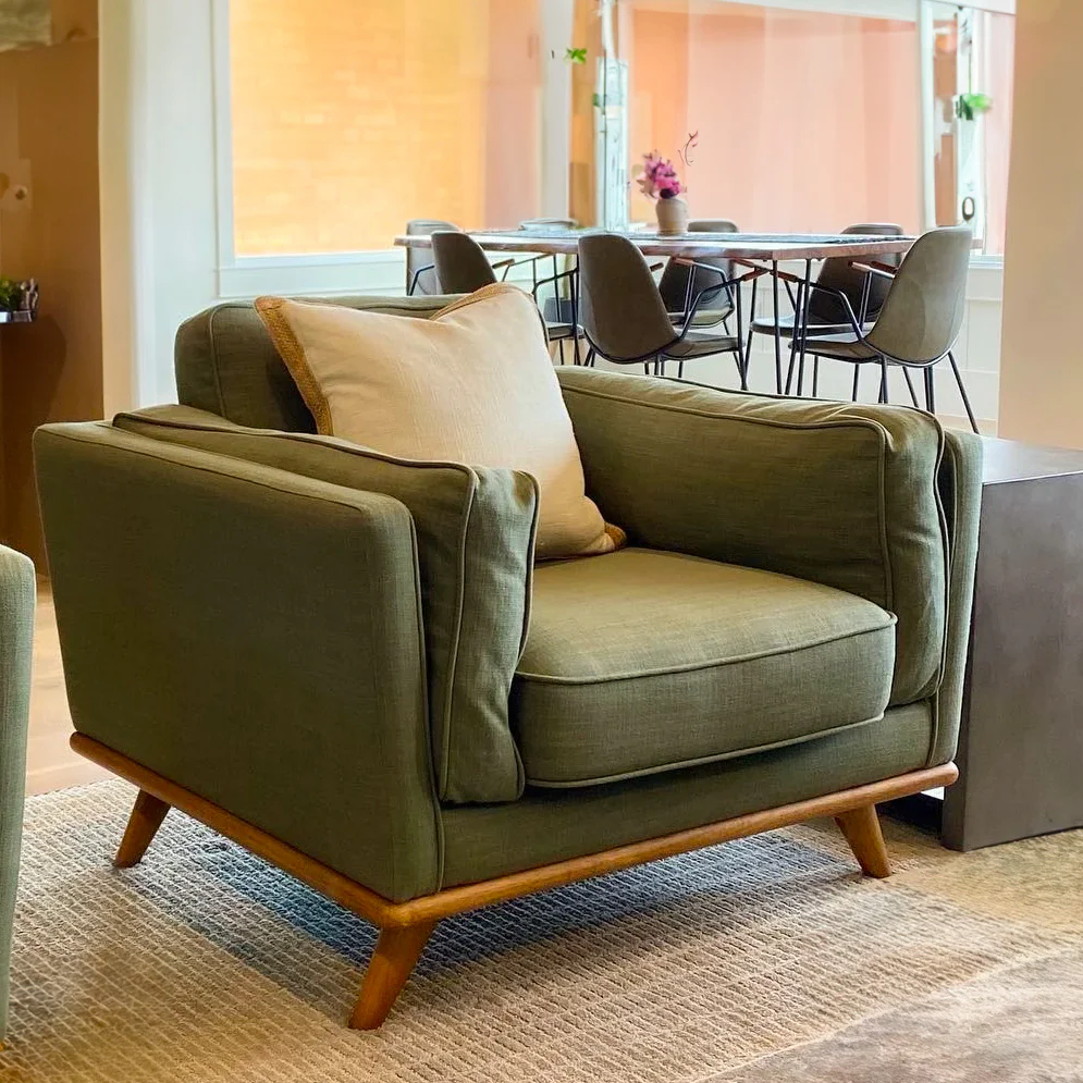 Lumo Sofa | 1 Seater | Down-feather Back Cushions - Image 10