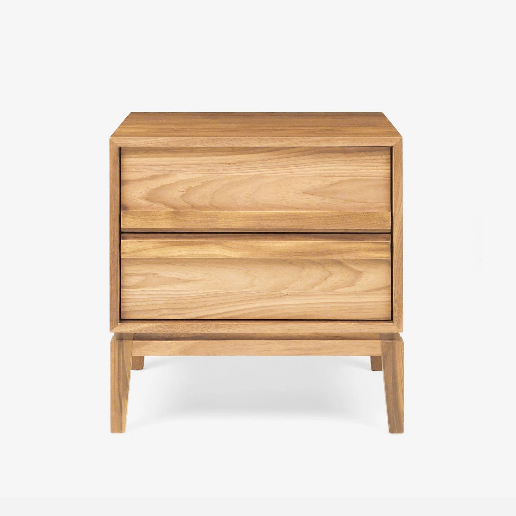 Nordwyn Bedside Table - Solid Walnut/Teak/Oak Wood - Image 12