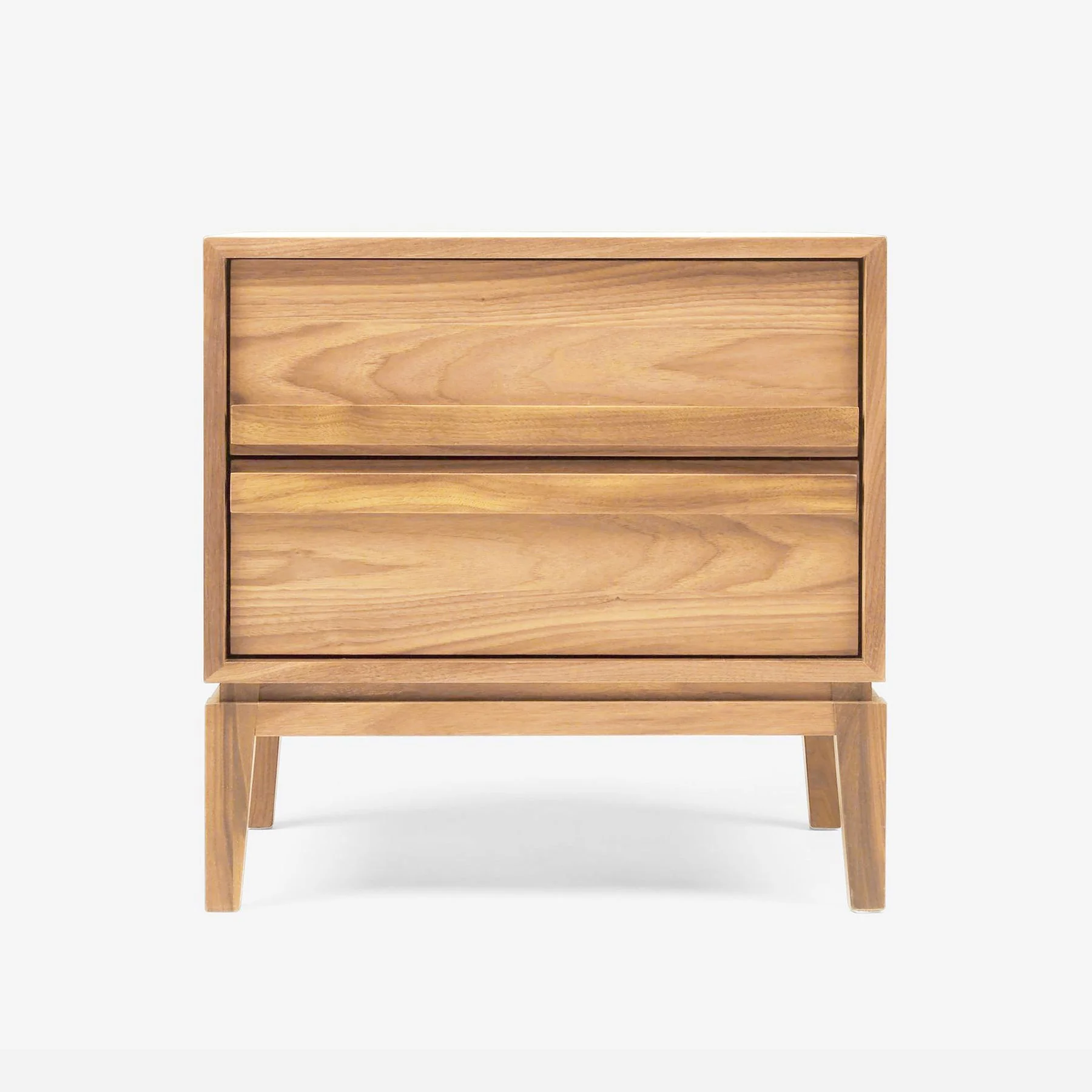 Nordwyn Bedside Table - Solid Walnut/Teak/Oak Wood - Image 13
