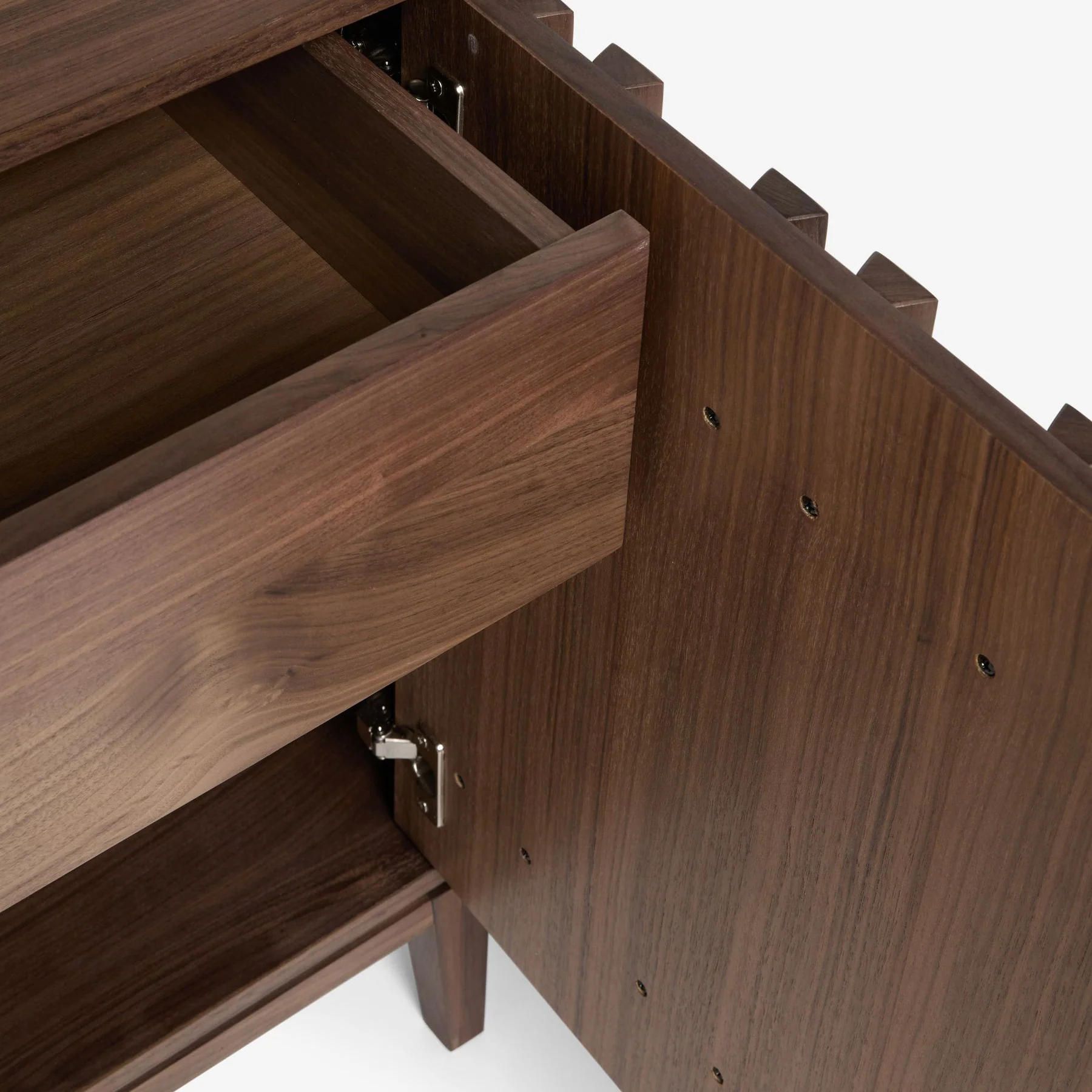 Nordwyn Sideboard  - Solid Walnut/Teak/Oak Wood (Small) - Image 10