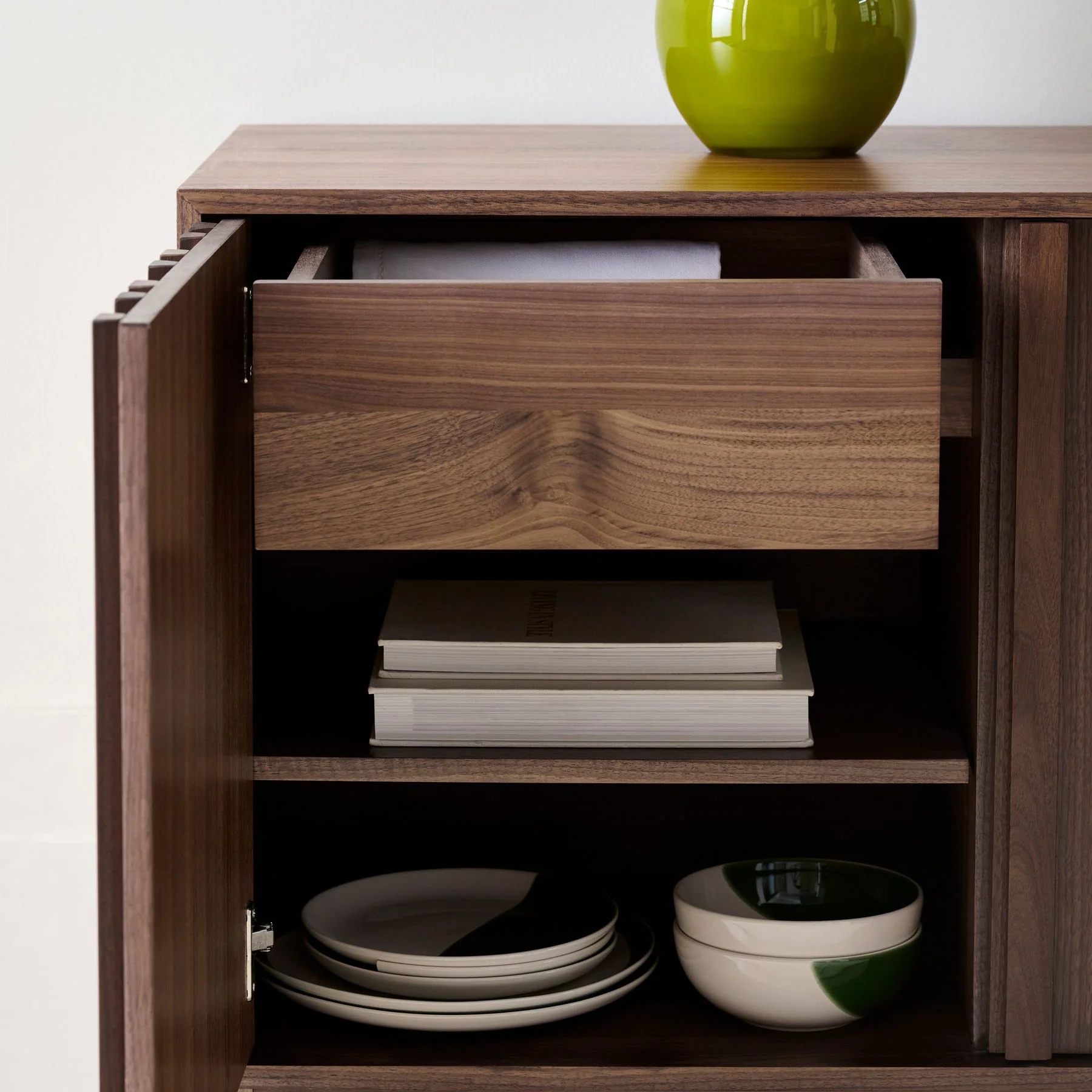 Nordwyn Sideboard  - Solid Walnut/Teak/Oak Wood (Small) - Image 3