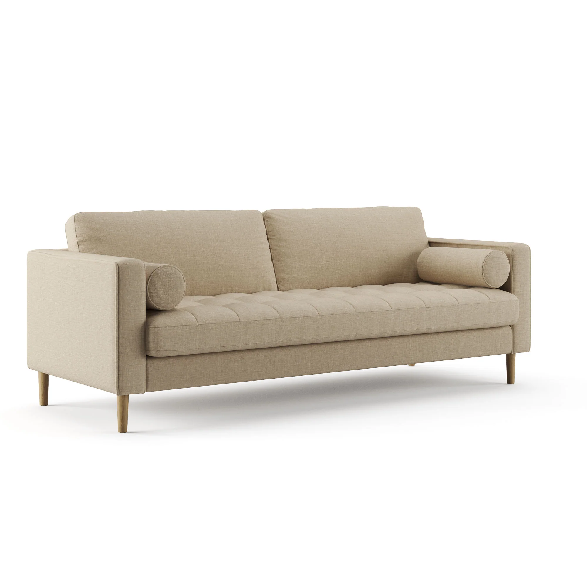 Palo Sofa T | 3+ Seater (7 feet) | Tufted - Image 18