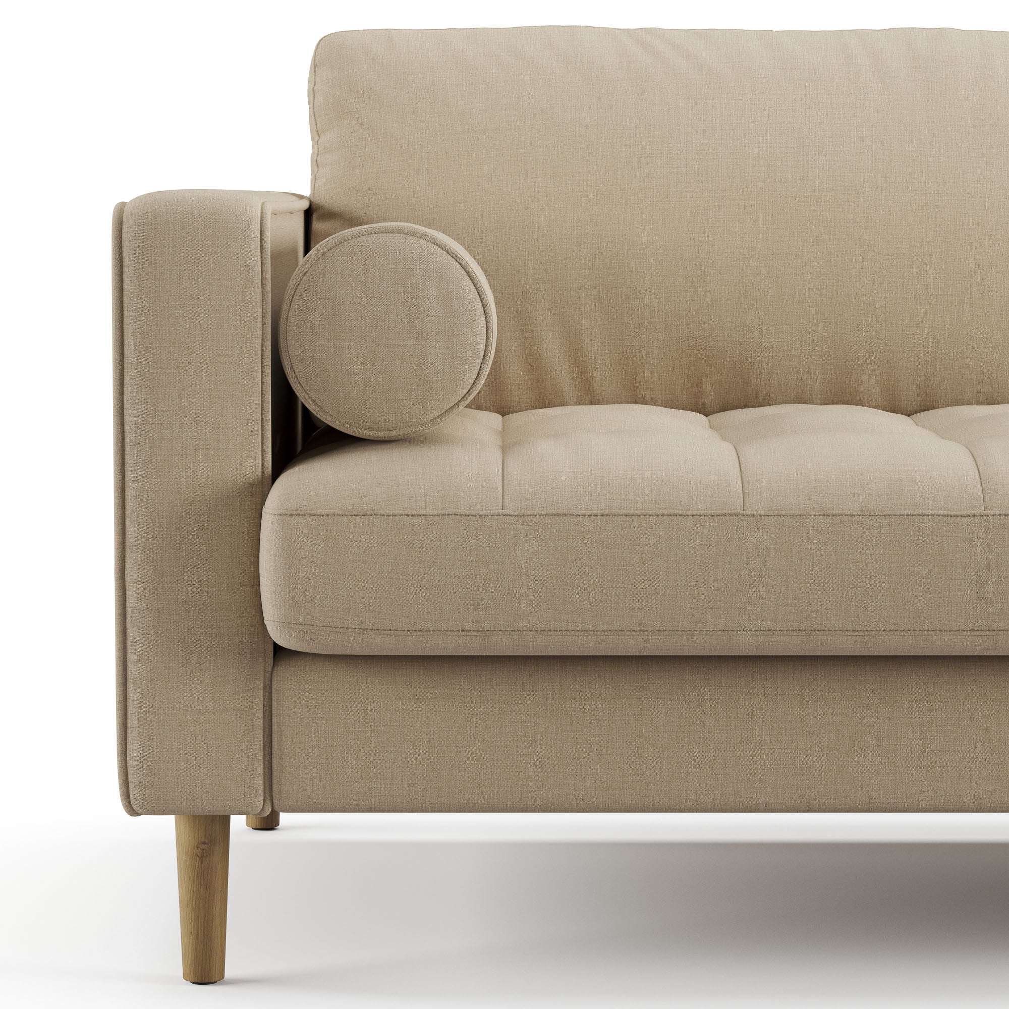 Palo Sofa T | 3+ Seater (7 feet) | Tufted - Image 19