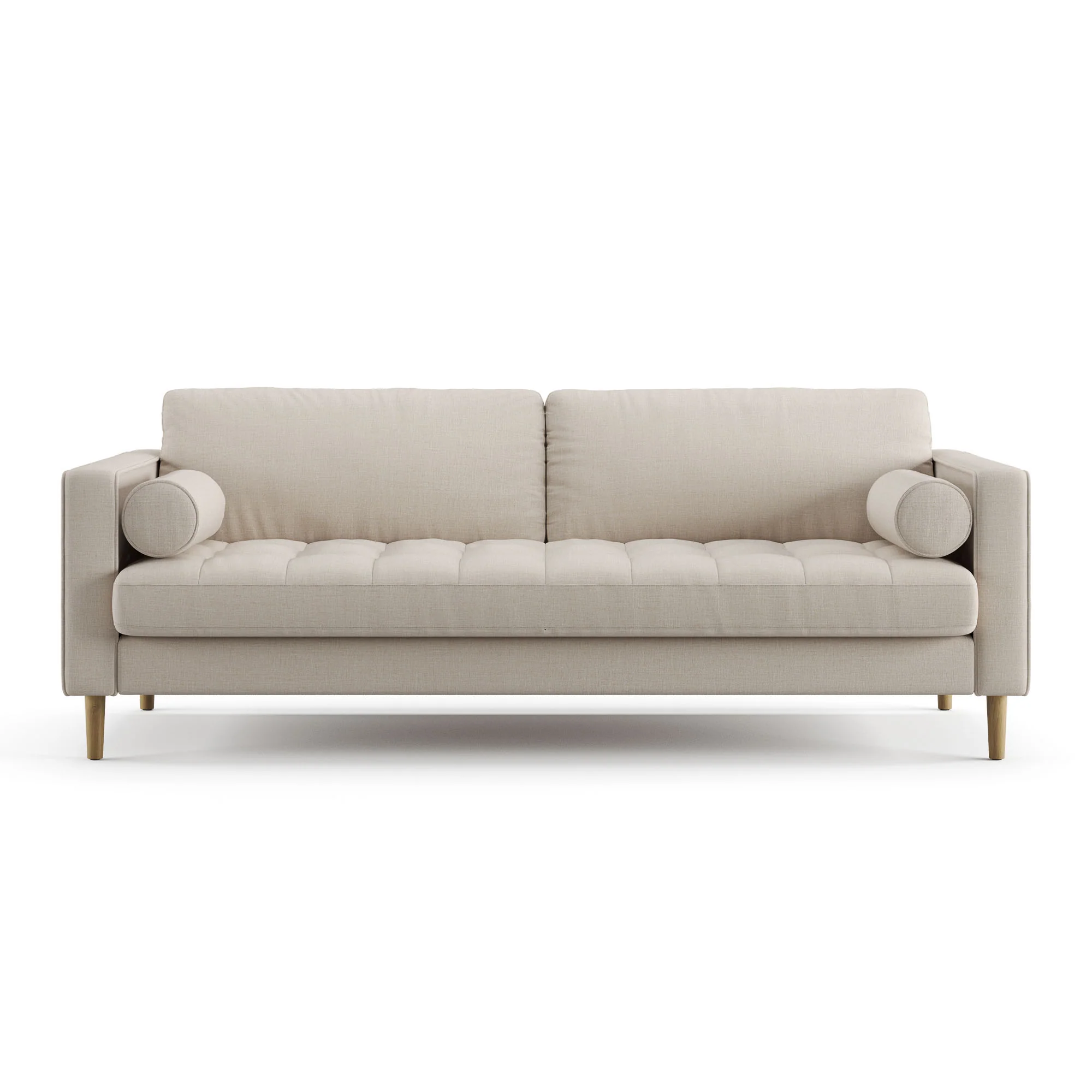 Palo Sofa T | 3+ Seater (7 feet) | Tufted - Image 5