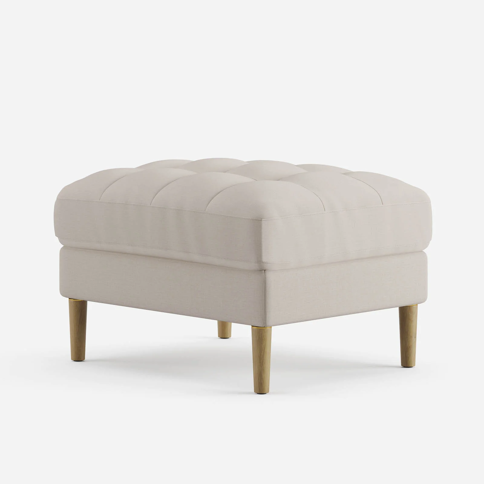 Palo Sofa Ottoman T | 2.5 feet | Tufted - Image 10