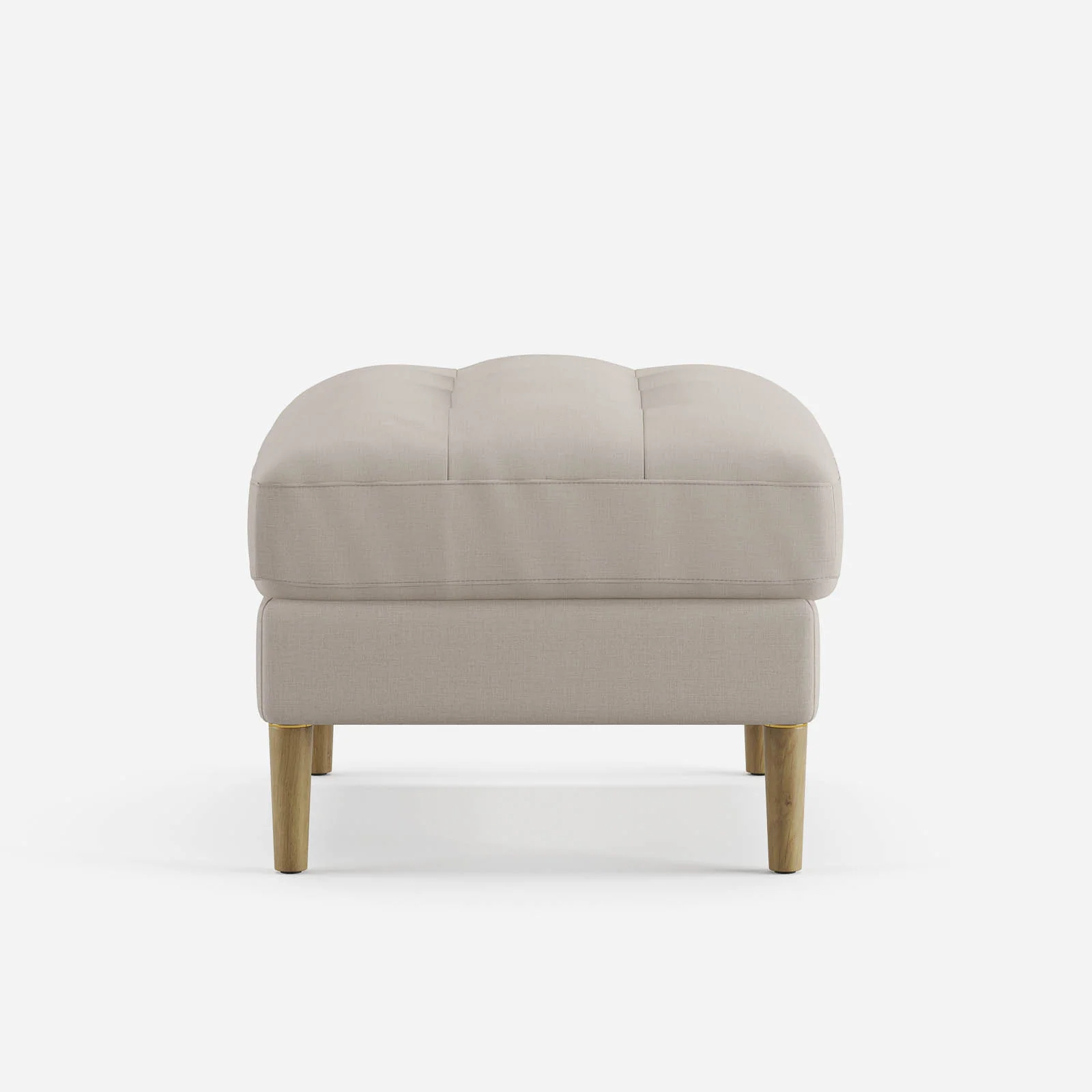 Palo Sofa Ottoman T | 2.5 feet | Tufted - Image 12