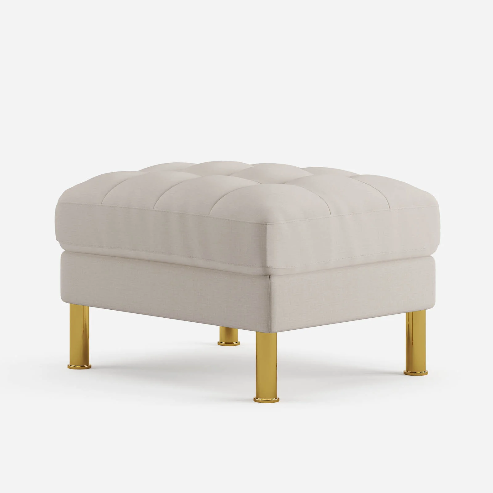 Palo Sofa Ottoman T | 2.5 feet | Tufted - Image 40