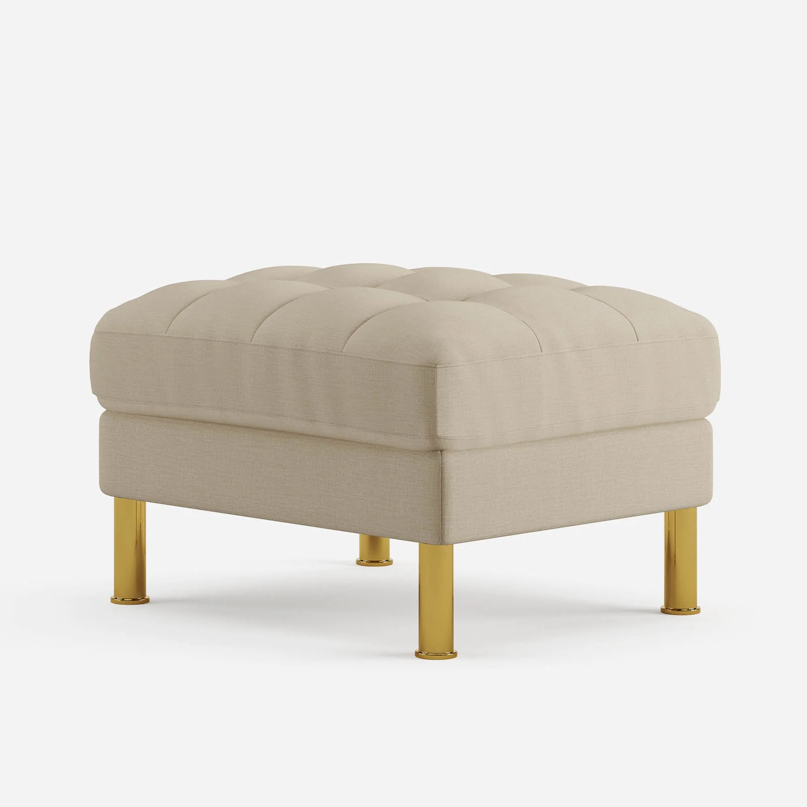 Palo Sofa Ottoman T | 2.5 feet | Tufted - Image 54
