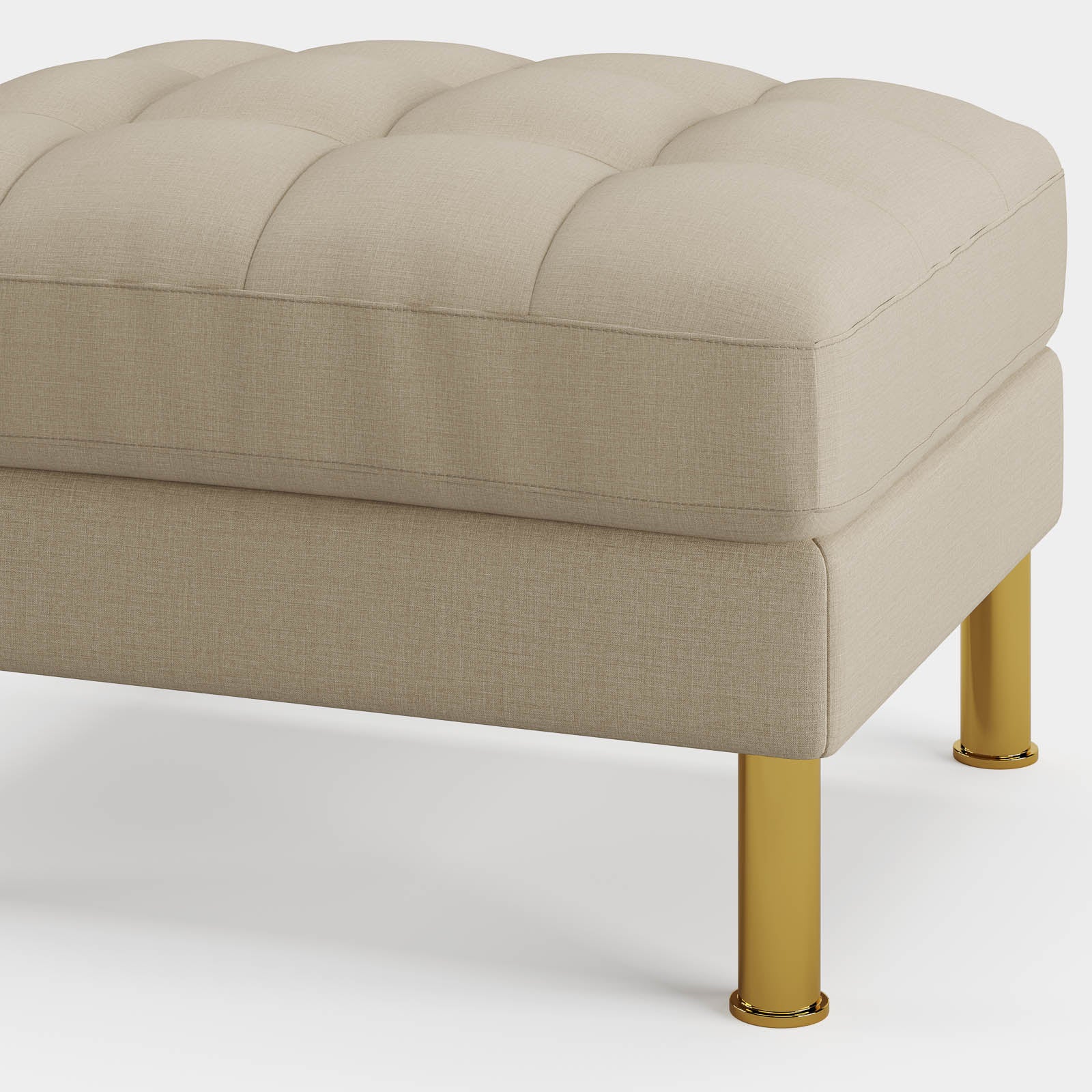 Palo Sofa Ottoman T | 2.5 feet | Tufted - Image 56