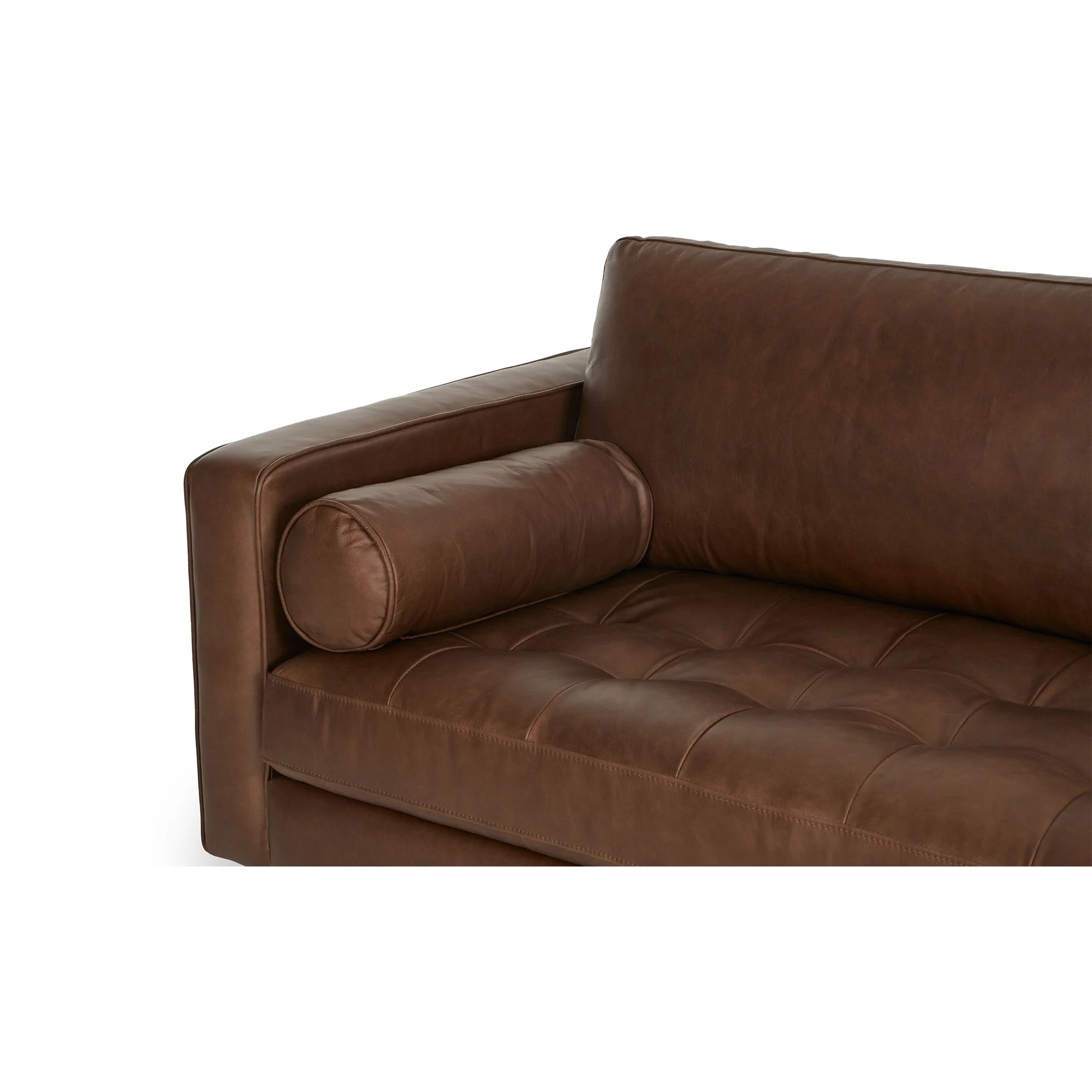 Palo Sofa | 2.5 Seater Italian Leather Sofa (6 feet) - Image 25