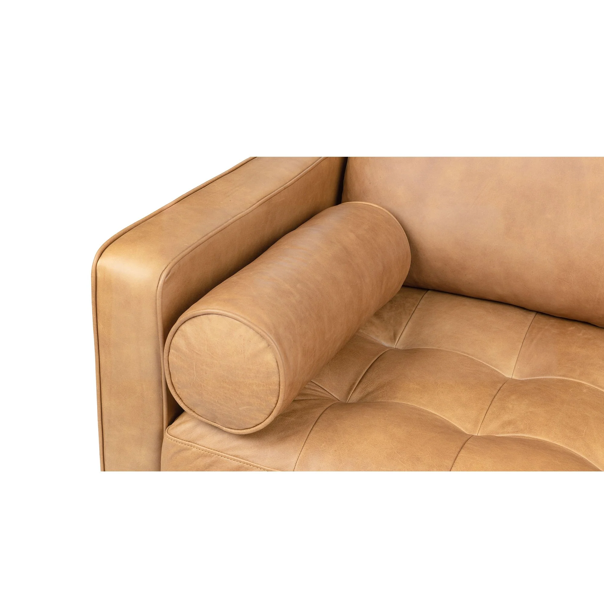 Palo Sofa | 1 Seater Italian Leather Sofa (3.5 feet) - Image 36