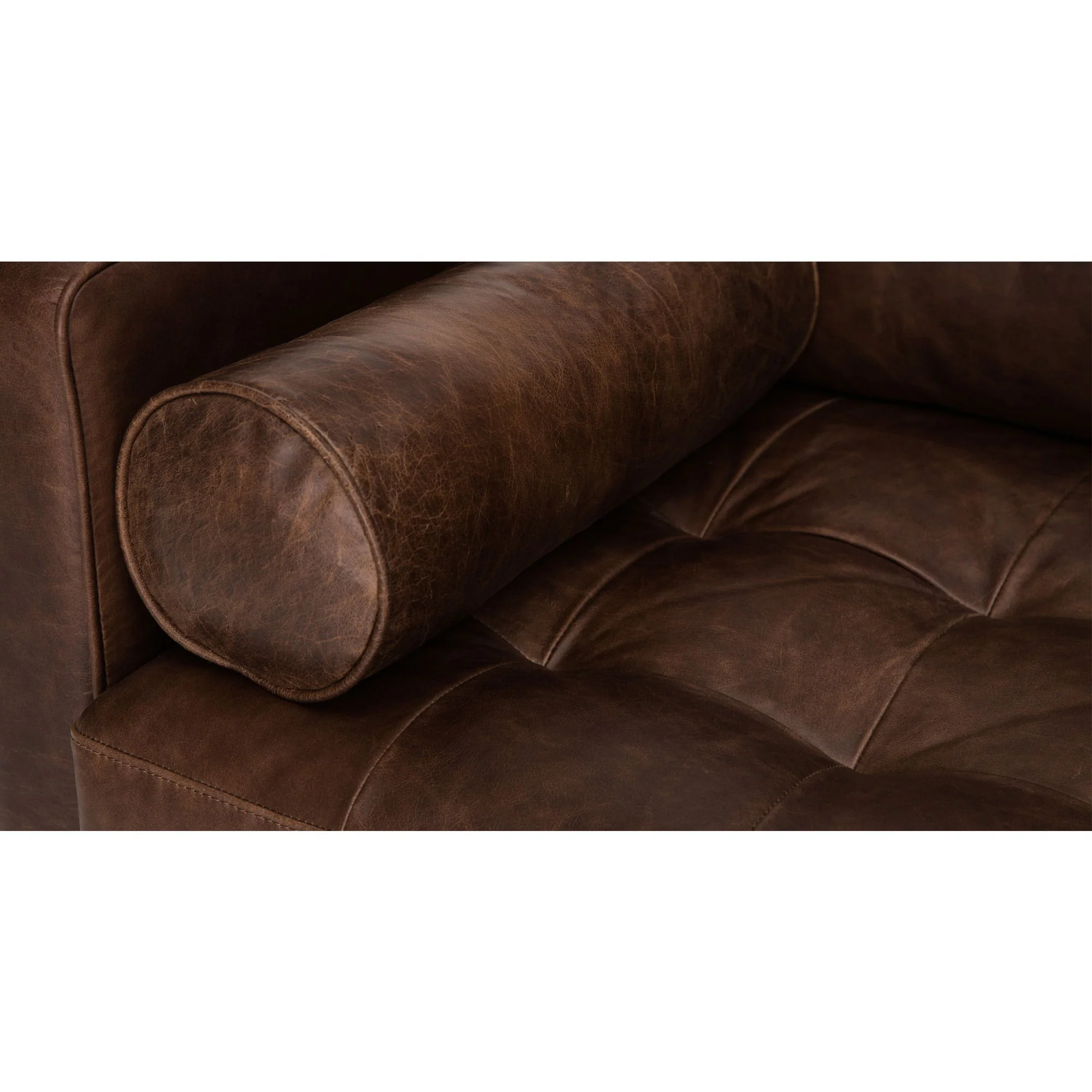 Palo Sofa | L-Shaped Sectional with Chaise (8.25 feet) | Italian Leather Sofa - Image 40