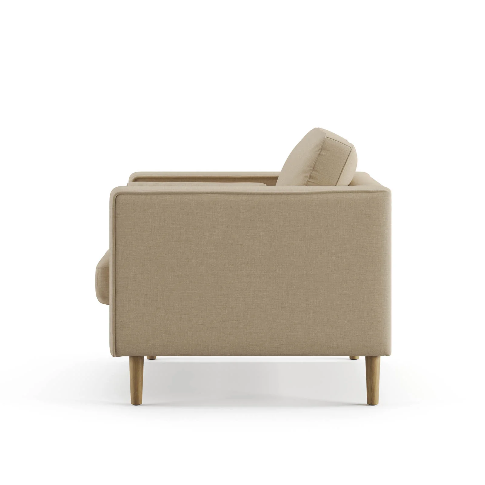 Palo Sofa T | Chair (3.5 feet length) | Tufted - Image 23