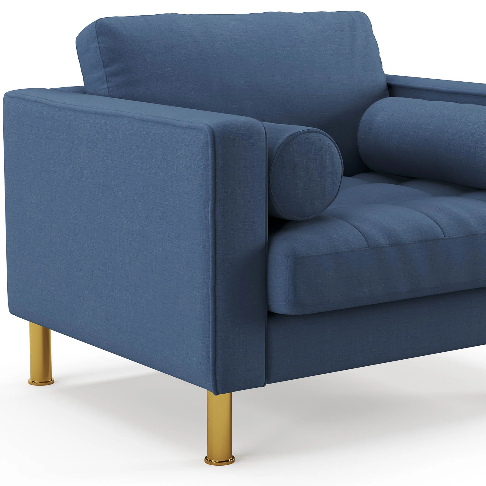 Palo Sofa T | Chair (3.5 feet length) | Tufted - Image 79