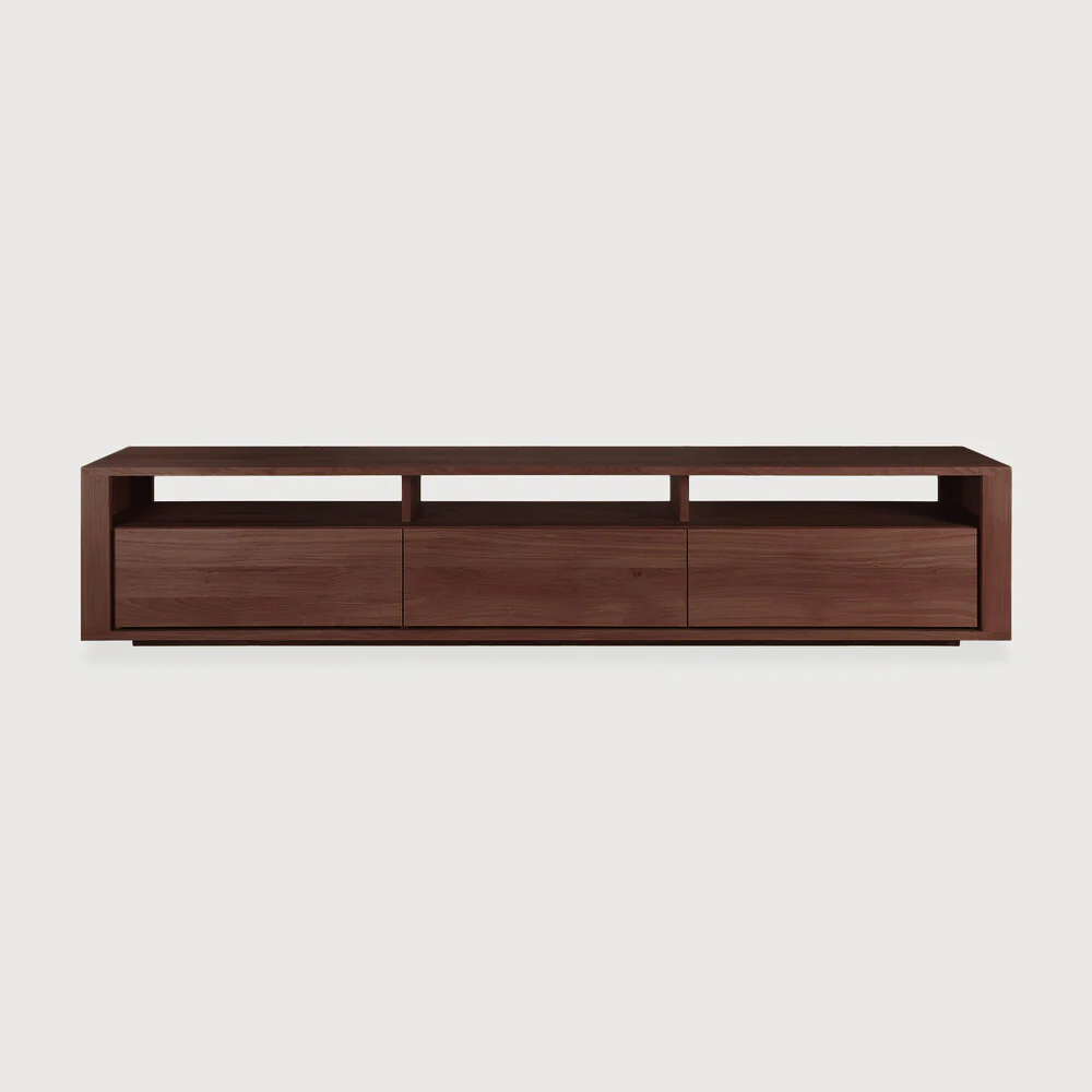 Sael TV Unit/Console - Solid Walnut/Teak/Oak Wood (Large) - Image 5