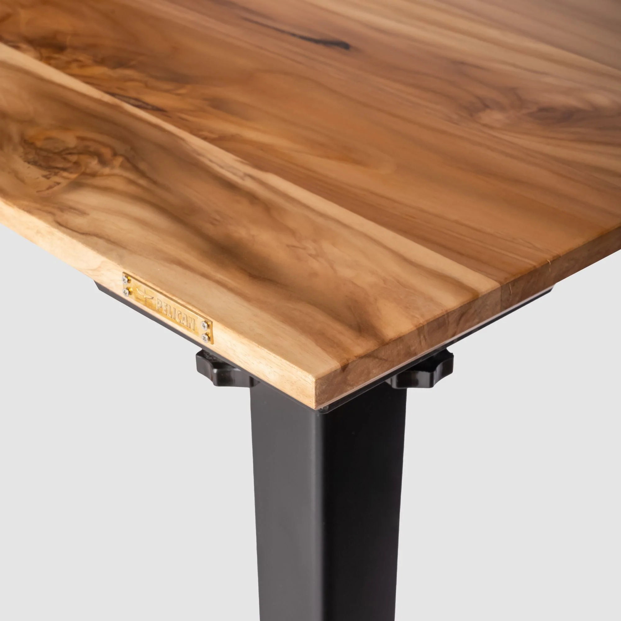Takeshi Desk Pro with Storage Unit - Left Side (5x2.5 feet) - Solid Teak - Image 4